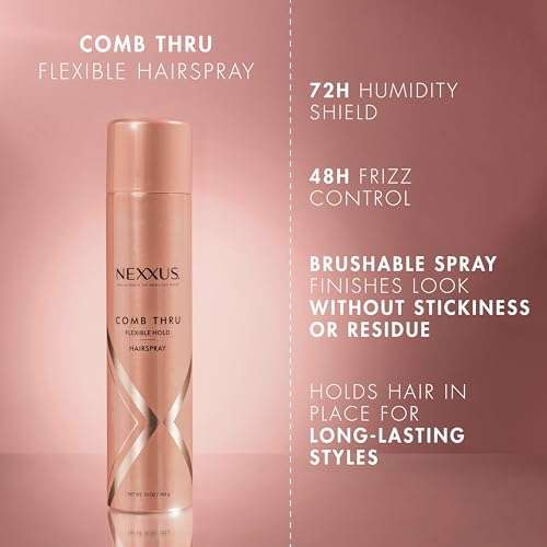 Nexxus Comb Thru Finishing Mist Hair Spray, Volume Spray, Hair Mist, Lightweight Hairspray 1.5 Ounce (Pack of 12) 5