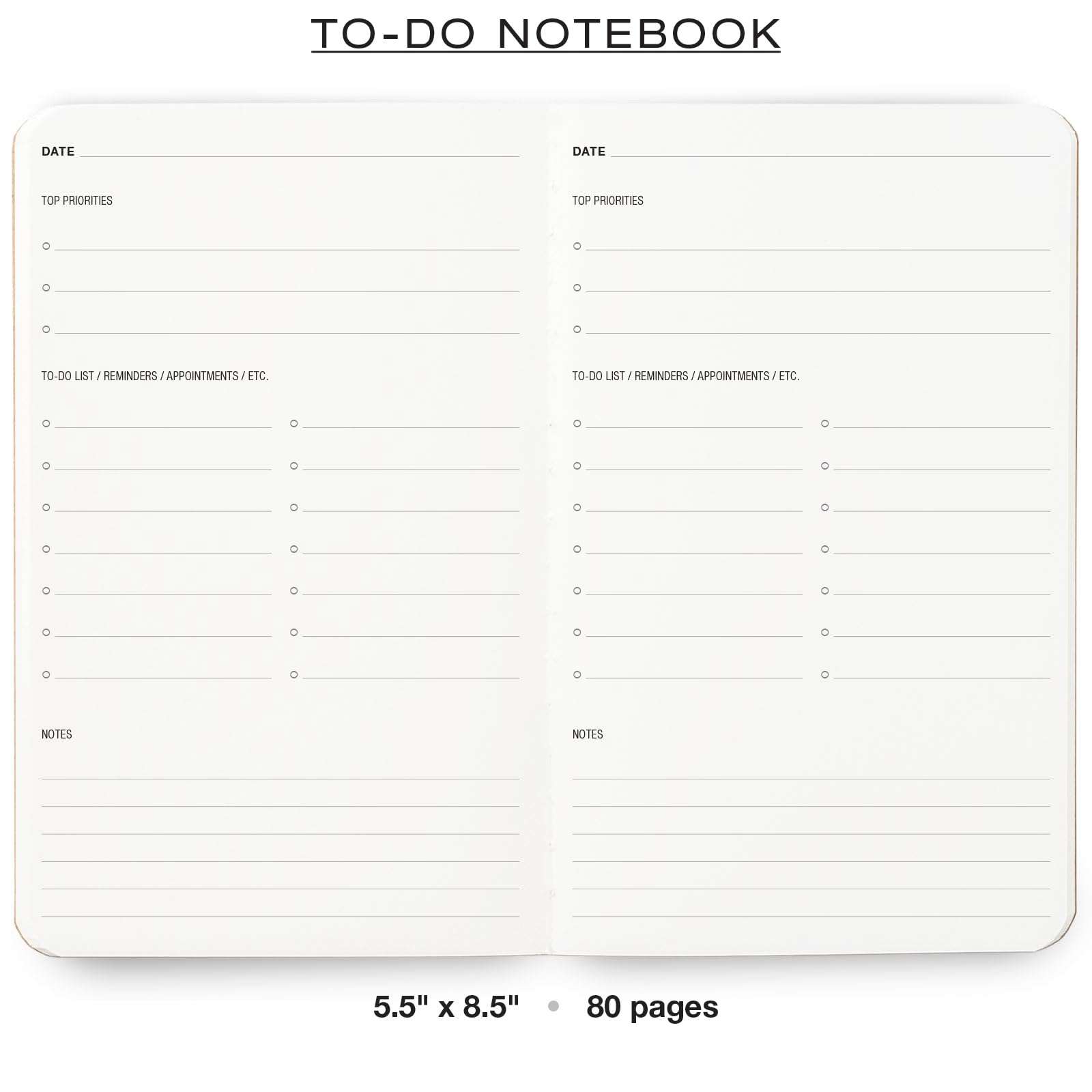 Elan Publishing 5" x 8" Field Planning Book Set - Sunrise 5