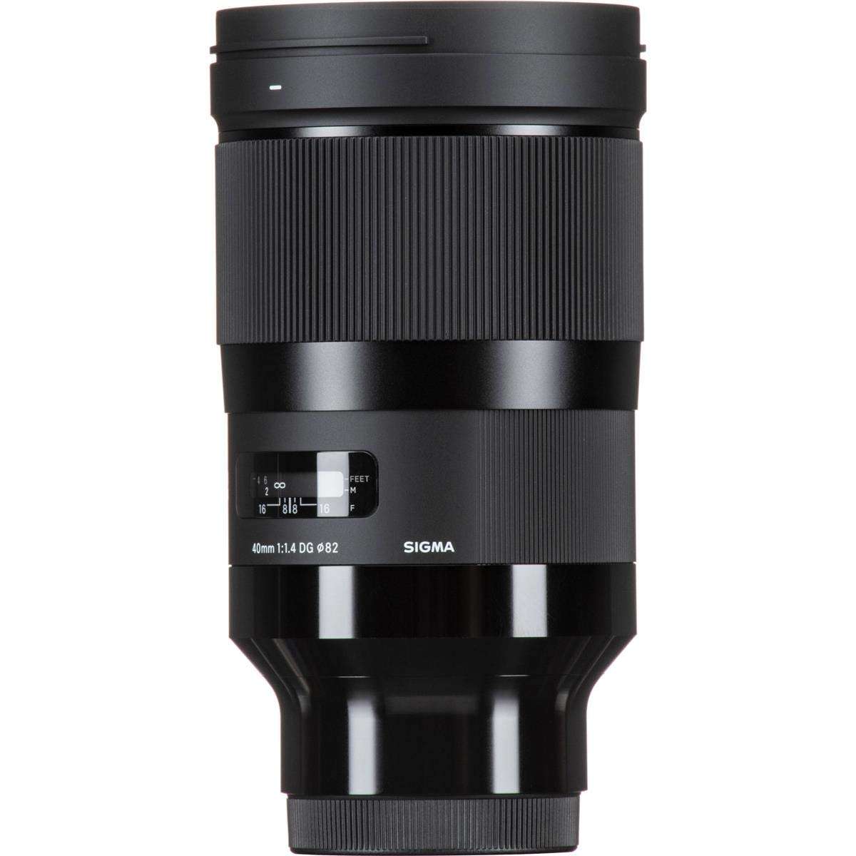 Sigma 40mm f/1.4-1.4 Fixed Prime 40mm F1.4 DG HSM, Black (332965) 5