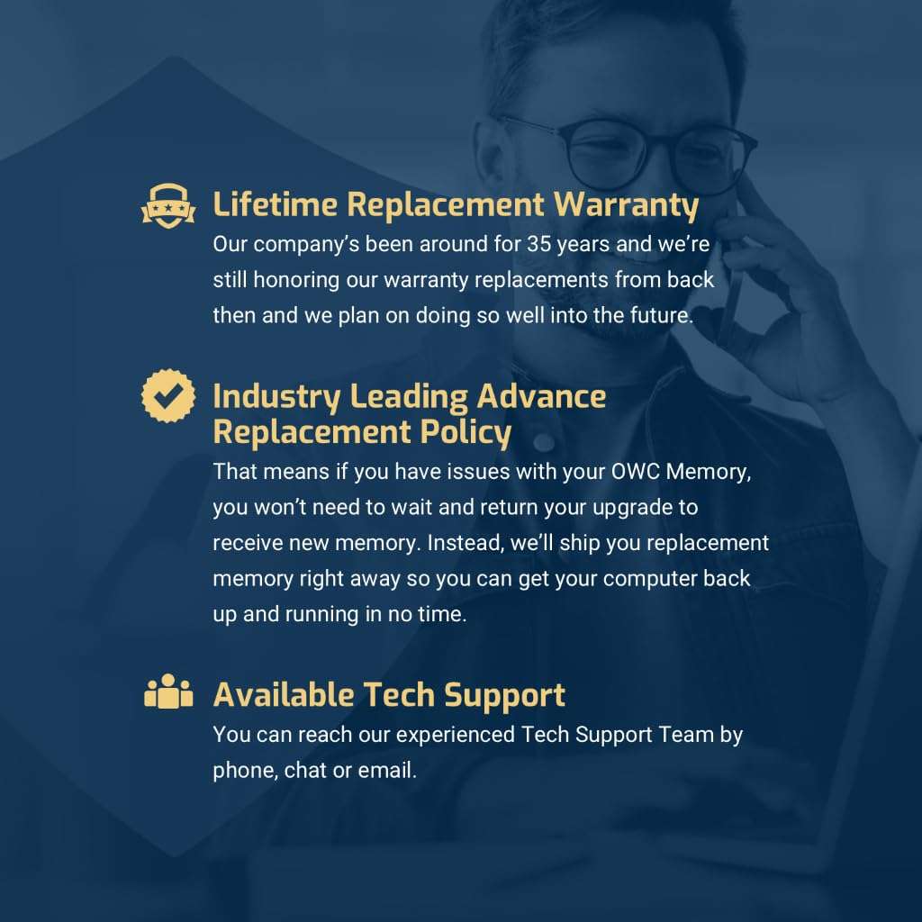 OWC 16GB DDR4 2133MHZ PC4-17000 CL15 2RX8 Non-ECC SODIMM 1.2V 260-pin Laptop Notebook Memory RAM Upgrade Module 5