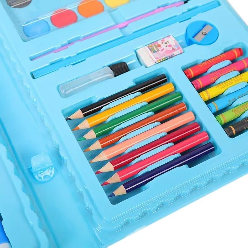 BELLABOTA 68 Pcs Color Set Drawing Painting Set Art & Craft Supplies for Kids (Pink) 6