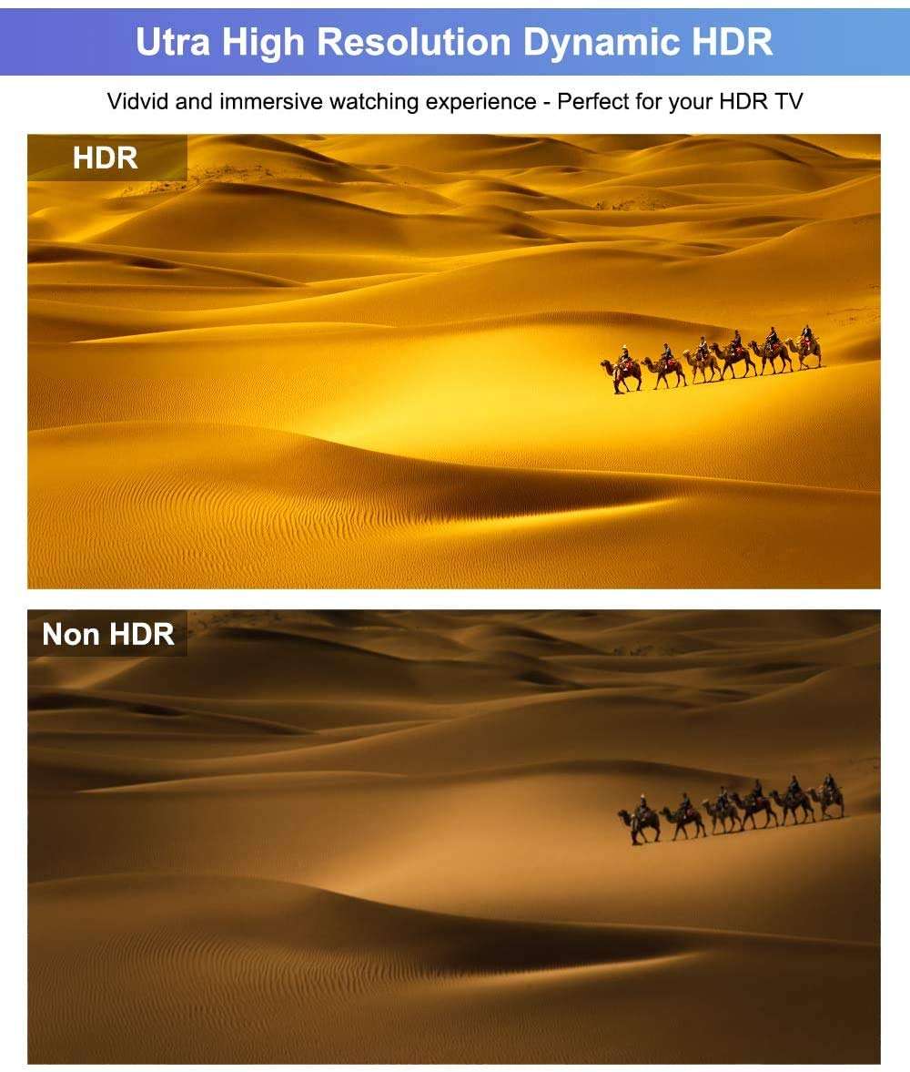 Upgrade 4K@60HZ HDMI Cable 6.6FT,WLEAD 18Gbps High Speed HDMI 2.0 Braided Cord-Supports (4K 60Hz HDR,Video 4K 2160p 1080p HDCP 2.2 ARC-Compatible with Ethernet Monitor PS4/3 UHD TV,Blu-ray,Netflix 4