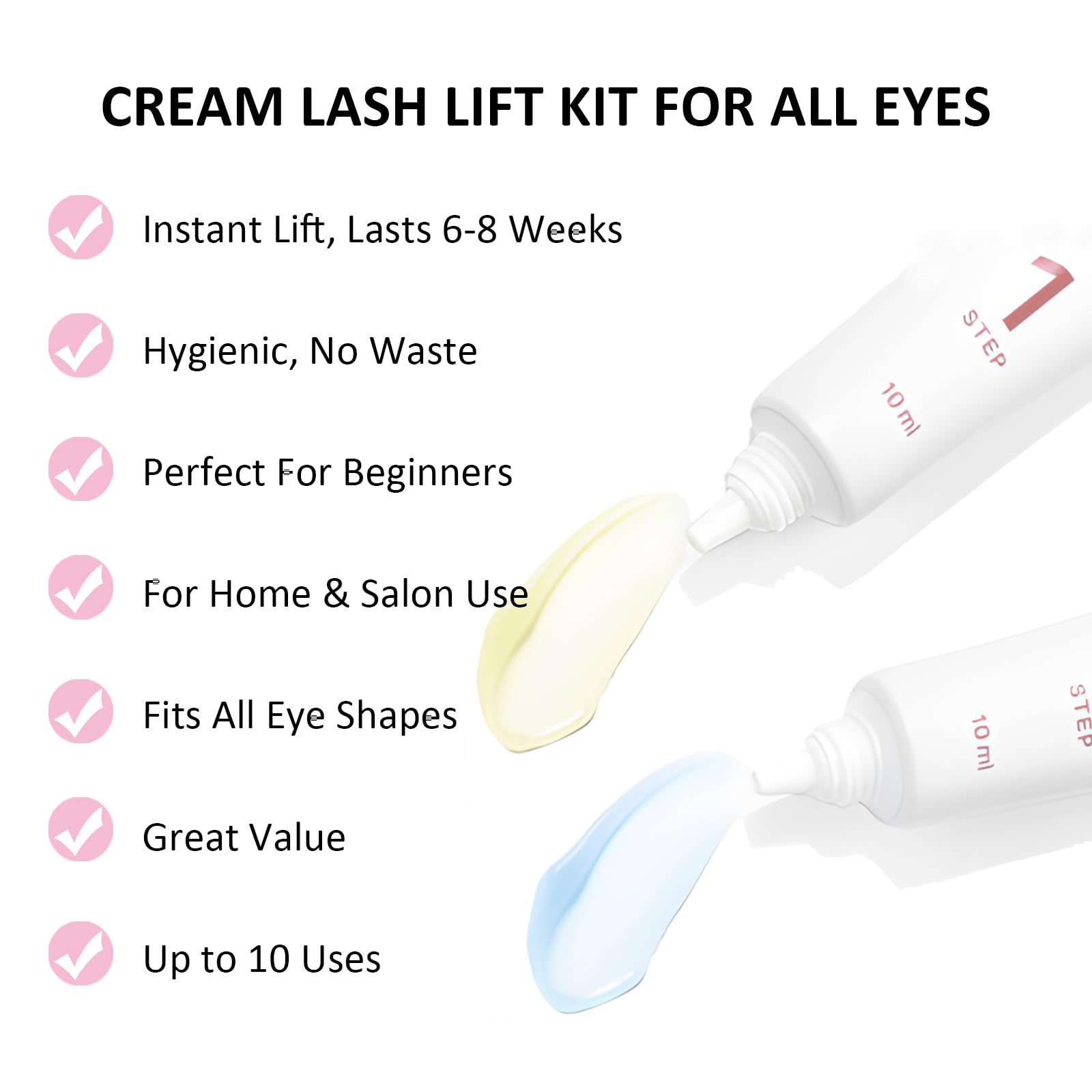 2-in-1 Lash Lift & Brow Lamination Kit, Includes Lash Perm with Fixation Lotion, Glue, Detailed Instruction, Tools for Long-Lasting Natural Curl, Salon Quality & Safe Home Use Eyebrow Lamination Kit 5