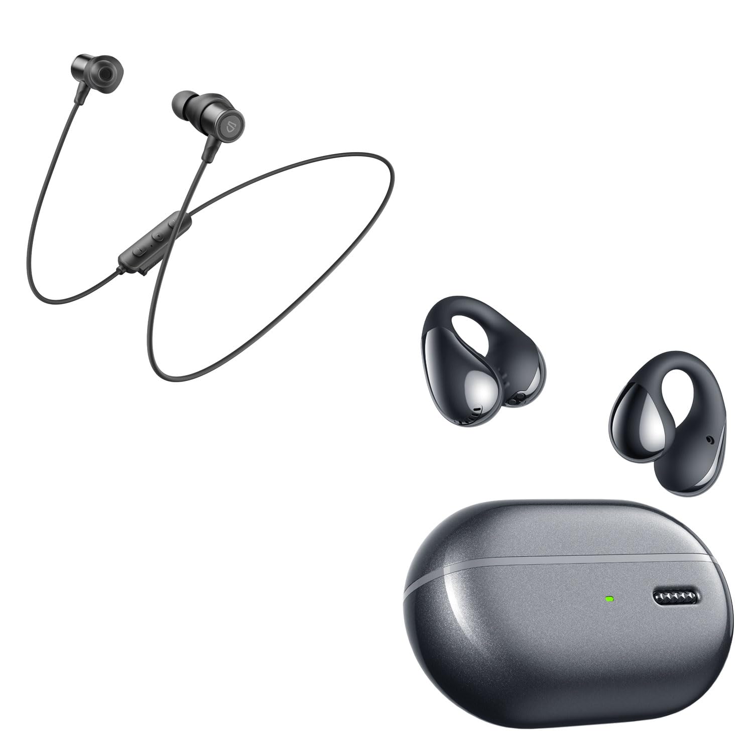 SoundPEATS PearlClip Pro & Q40 HD Sport Earbuds, Wireless Headphones
