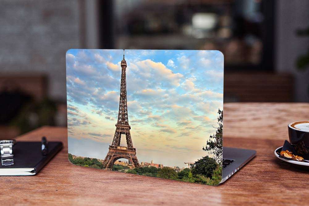 Galaxsia™ Love Paris Vinyl Laptop Skin/Sticker/Cover/Decal Compatible for Any 14 Inches Laptop (Hp/Dell/Sony/Acer/Lenovo/Asus. Etc) Or Notebook. 3
