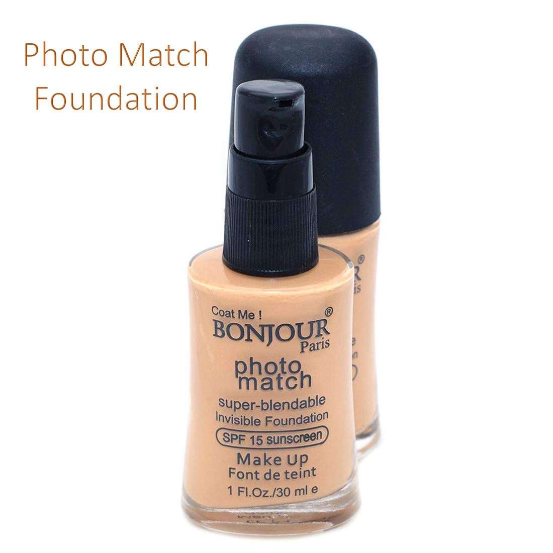 Bonjour Paris Foundation With Color Fever Foundation Brush, 30 Ml (Pack of 3) 2