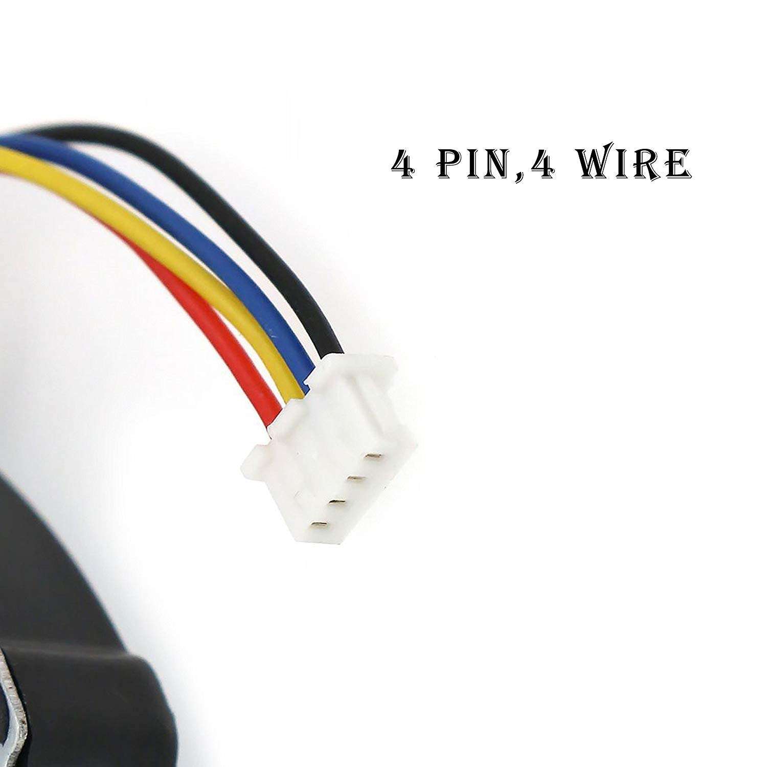 Replacement CPU Cooling Fan for HP 250 G4 255 G4 Notebook 15-AC Series DC28000GAR0, 4-Pin 4-Wire SPS 813946-001 3