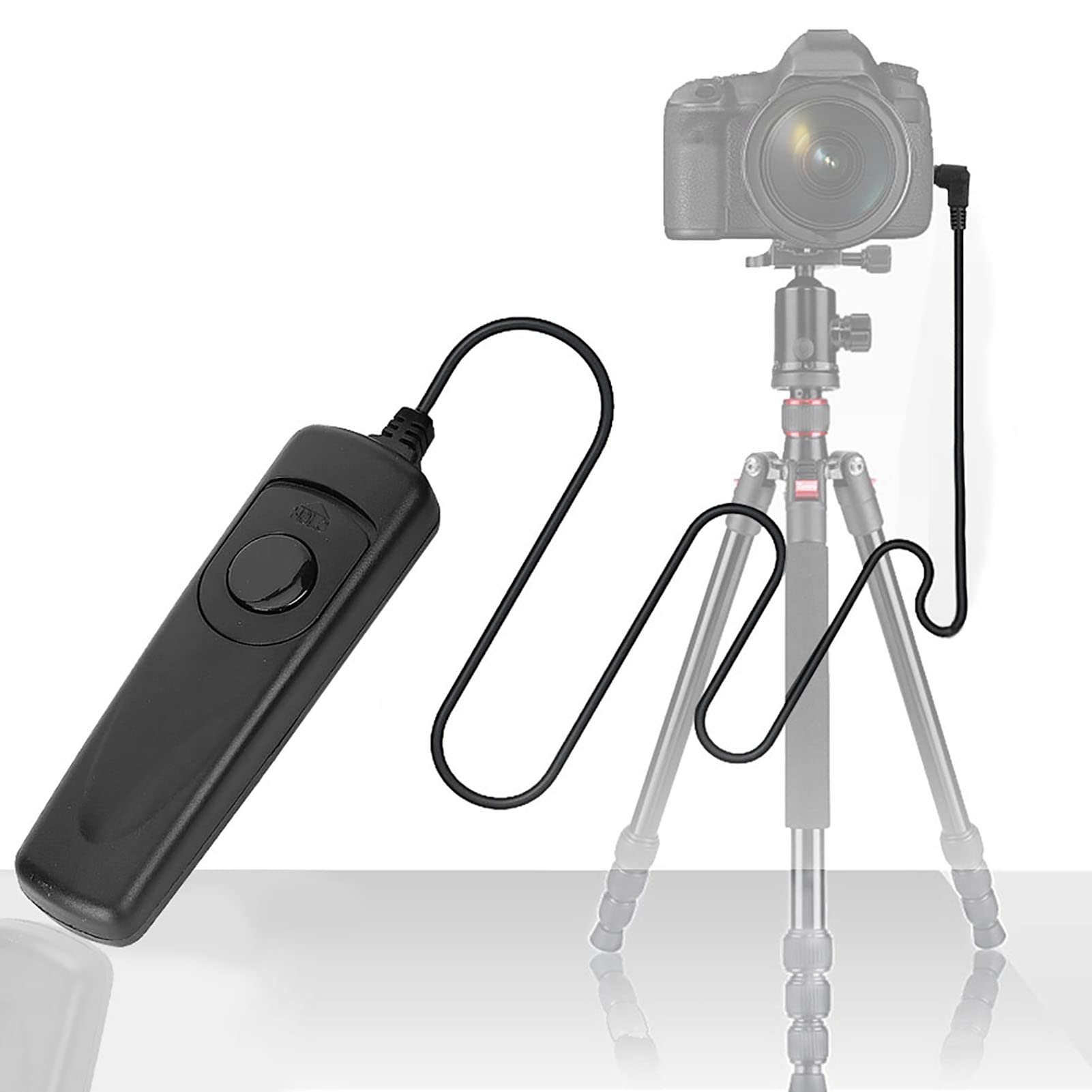 SLR, 3 Shooting Methods 90cm Length Shutter Release Remote Shutter Double Layer Key for 6D Camera 3