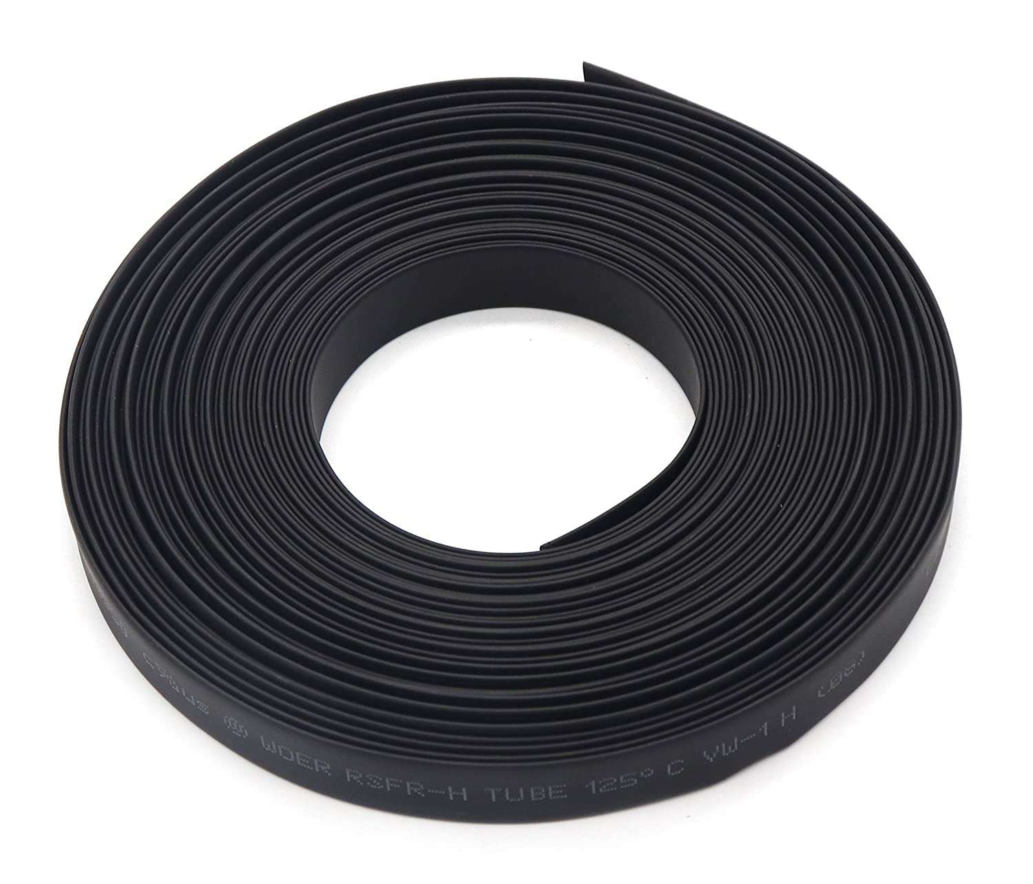 Electronic Spices 8mm Heatshrink Tube Wrap Wire Cable 2meter Heatshrink Tube Black Heat Shrink Sleeve (8MM, Polyolefin) 4