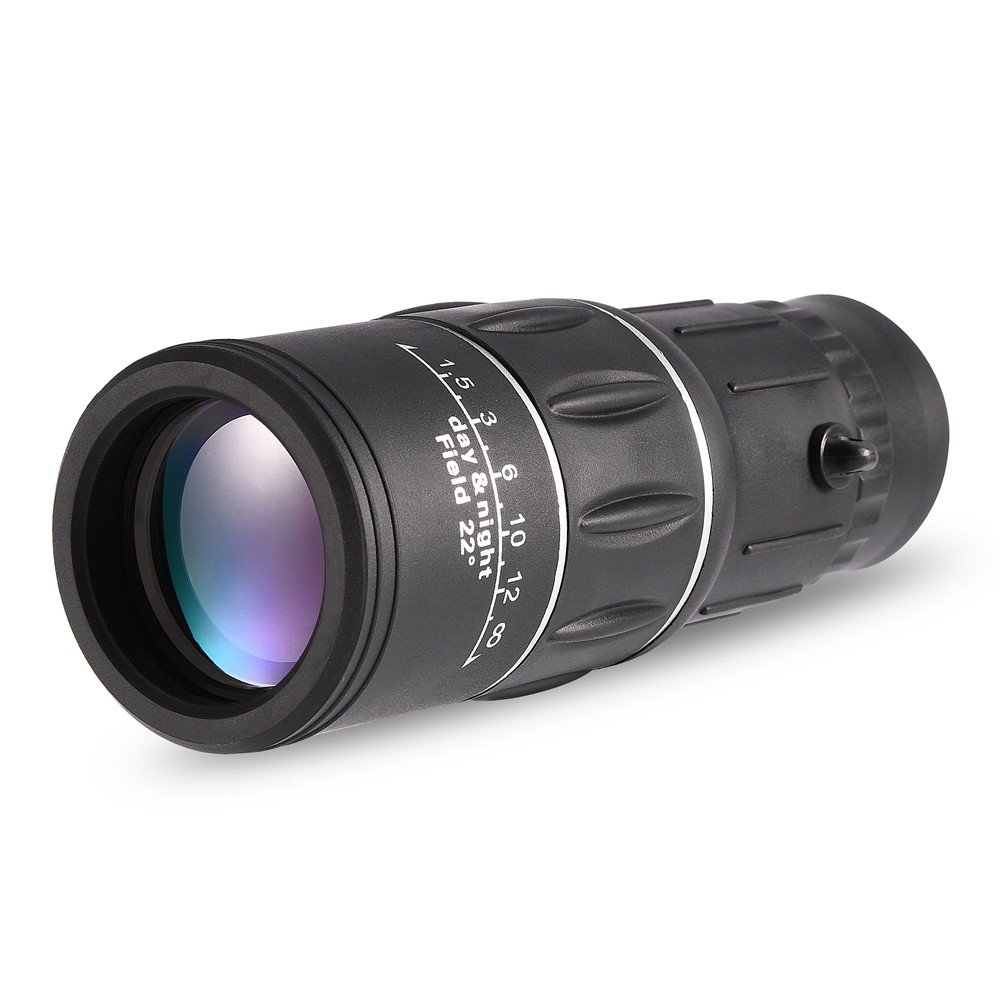 Richer-R Monocular Telescope 16X52 Waterproof Fog Proof Monocular Scope, HD Wide View, with Phone Holder, Easy to Install for Sports, Concerts, Traveling, Hiking, Camping, and More Outdoor Activities 4