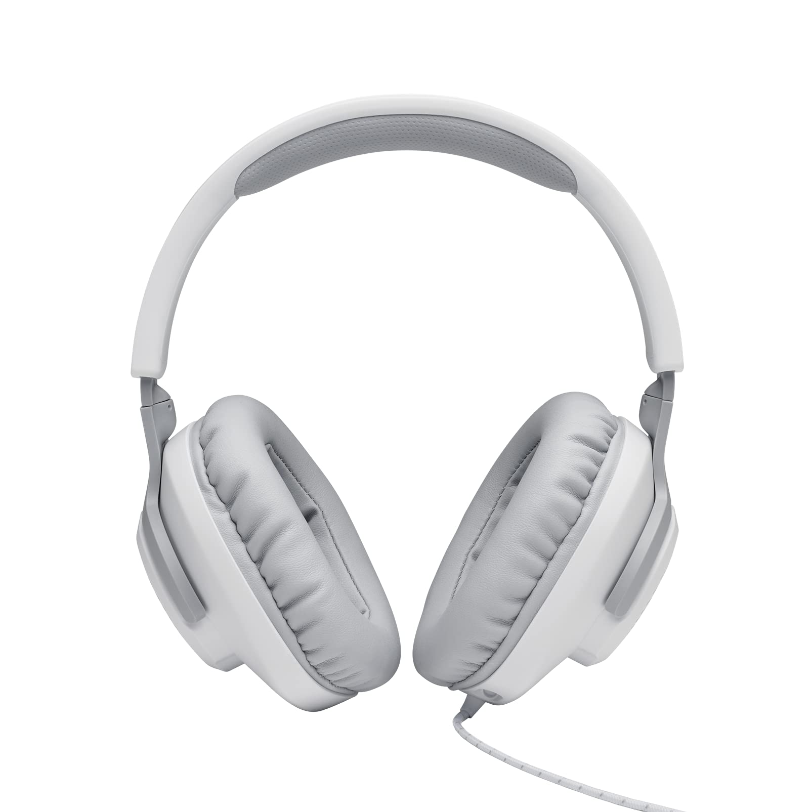 JBL Quantum 100 - Wired Over-Ear Gaming Headphones - White, Large 6