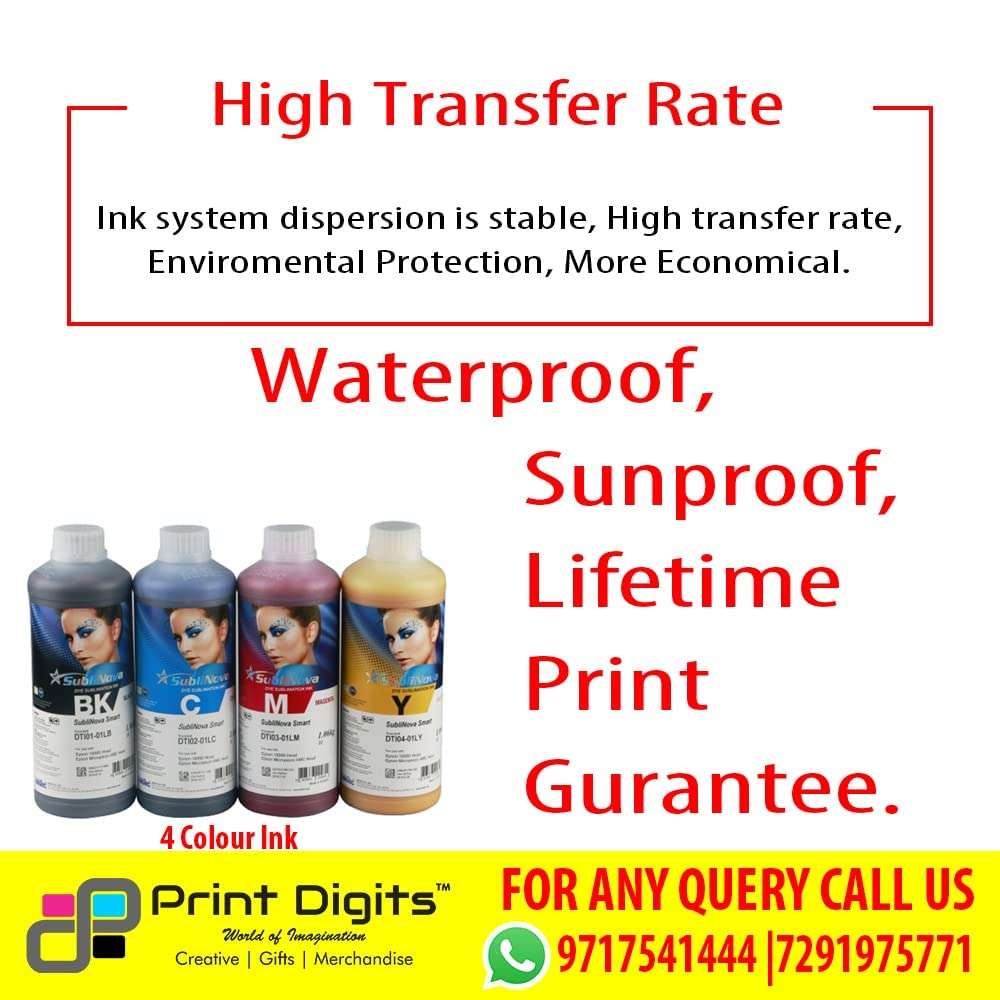 Sublinova Sublimation Ink (C,M,Y,BK) 4