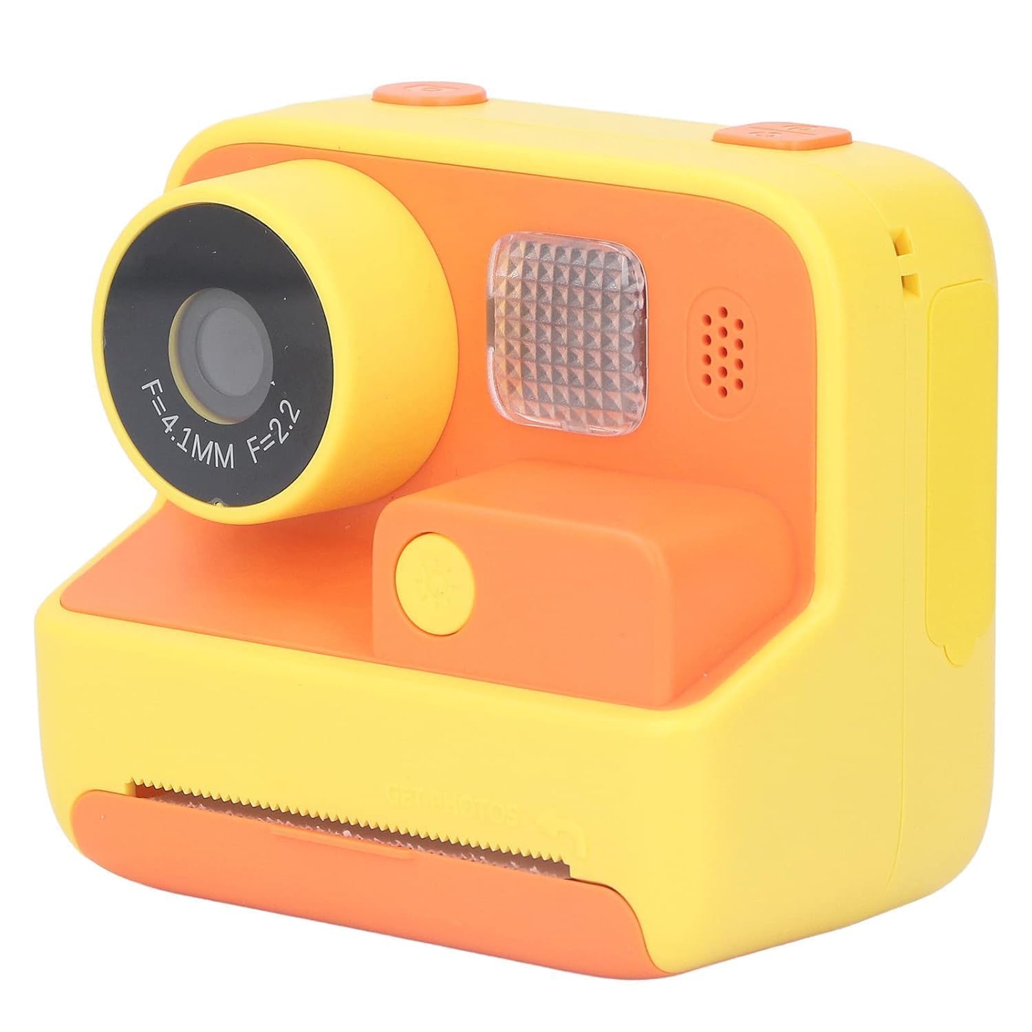 Kids Camera - Instant Print - 48MP Selfie Video Digital Camera with Zero Ink Print Paper - Built in Fill Light Instant Camera with Lanyard - Sticker for Kids - Girls Boys - Toddlers Gift