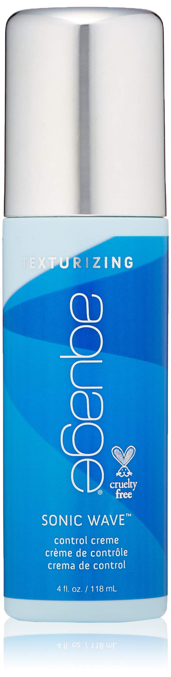 AQUAGE Sonic Wave Control Creme, Nourish and Strengthen Hair, Organic Blend of Seaweeds and Algae, Tame Unruly Hair and Define Shape, 4 oz 1