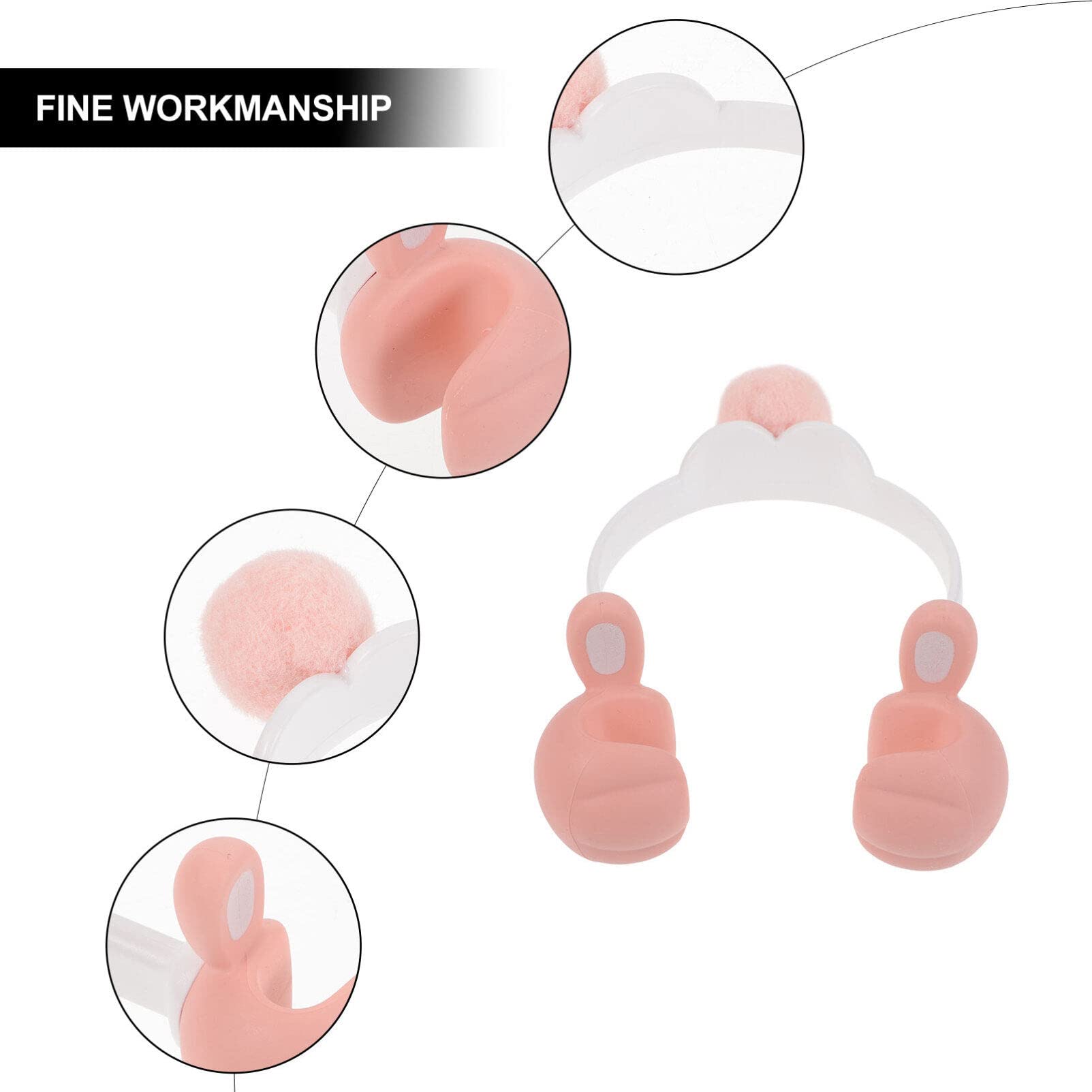 BESPORTBLE Thumb Phone Holder Cellphone Holder Stand Tablet Support Holder Lazy Phone Stand Adjustable Phone Holder Cellphone Thumb Holder Cellphone Stand Brackets Desktop Airplane Plastic 6