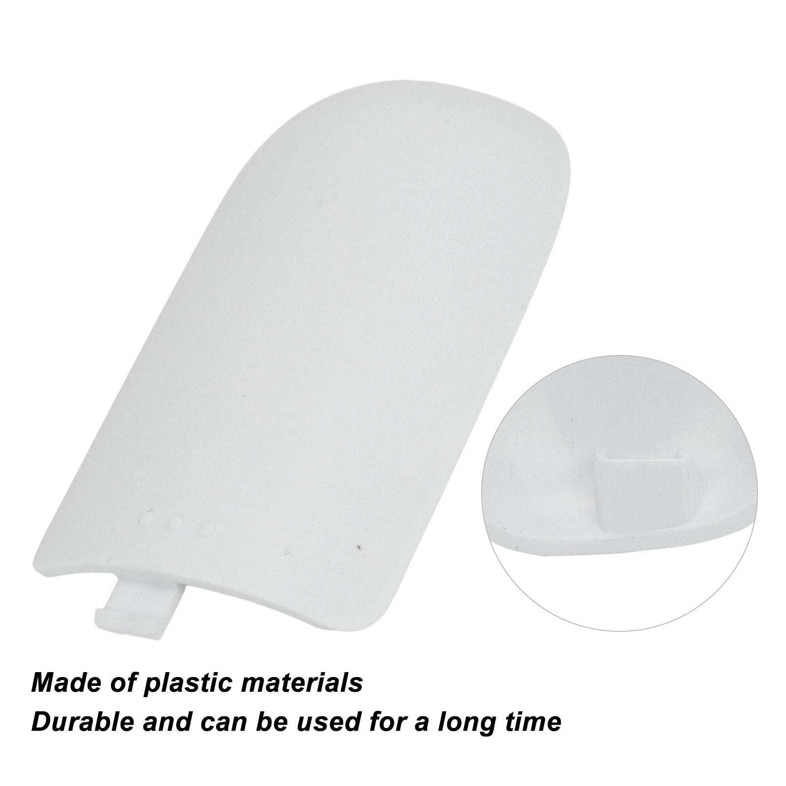 Portable Battery Cover Door, Plastic Battery Door Cover Replacement Battery Lid for Mini 12 Instant Camera Repair (White) 4