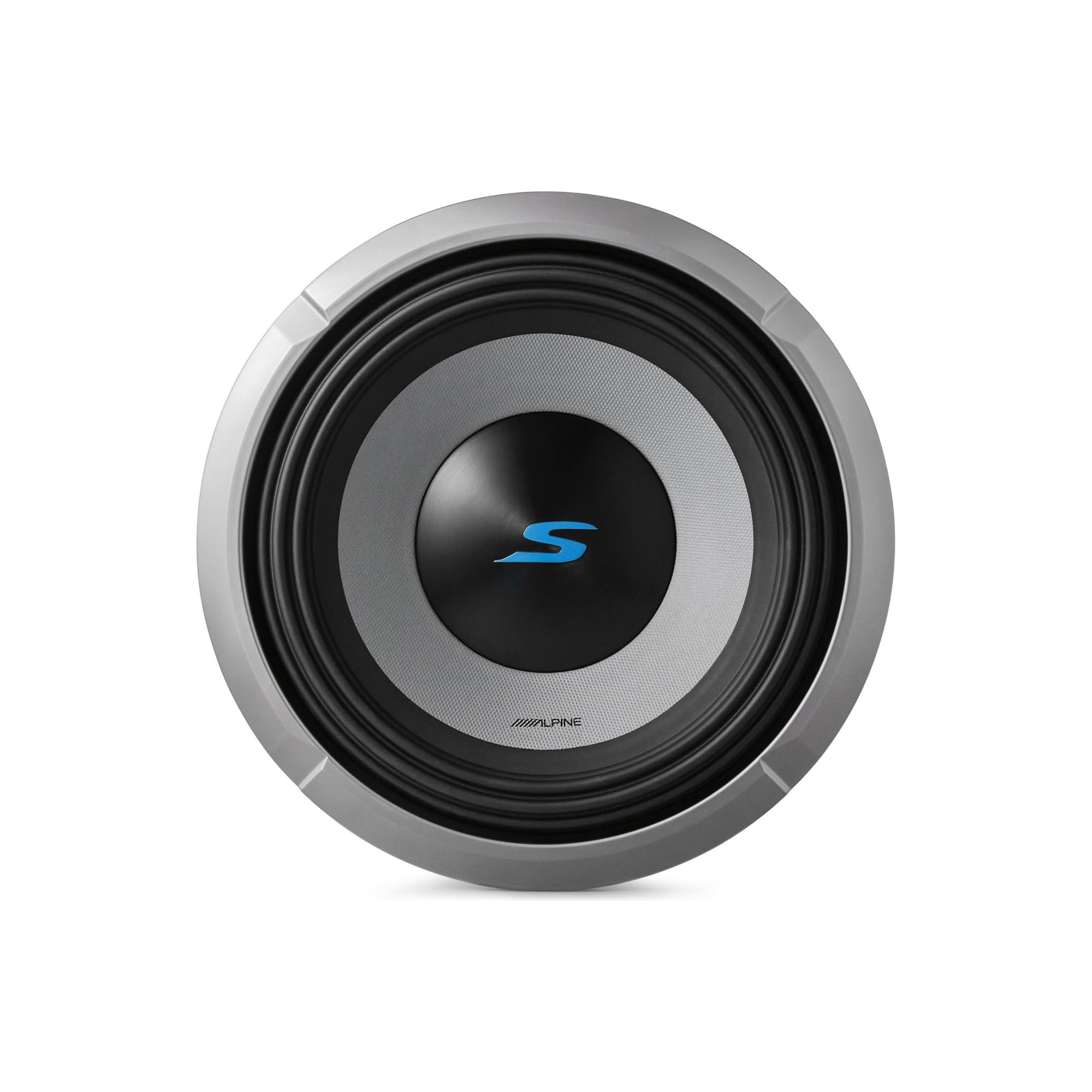 Alpine S2-A60M S-Series Class-D Amp w/ (2) S2-W10D4 10" S-Series Dual 4-Ohm Car Subwoofer 6