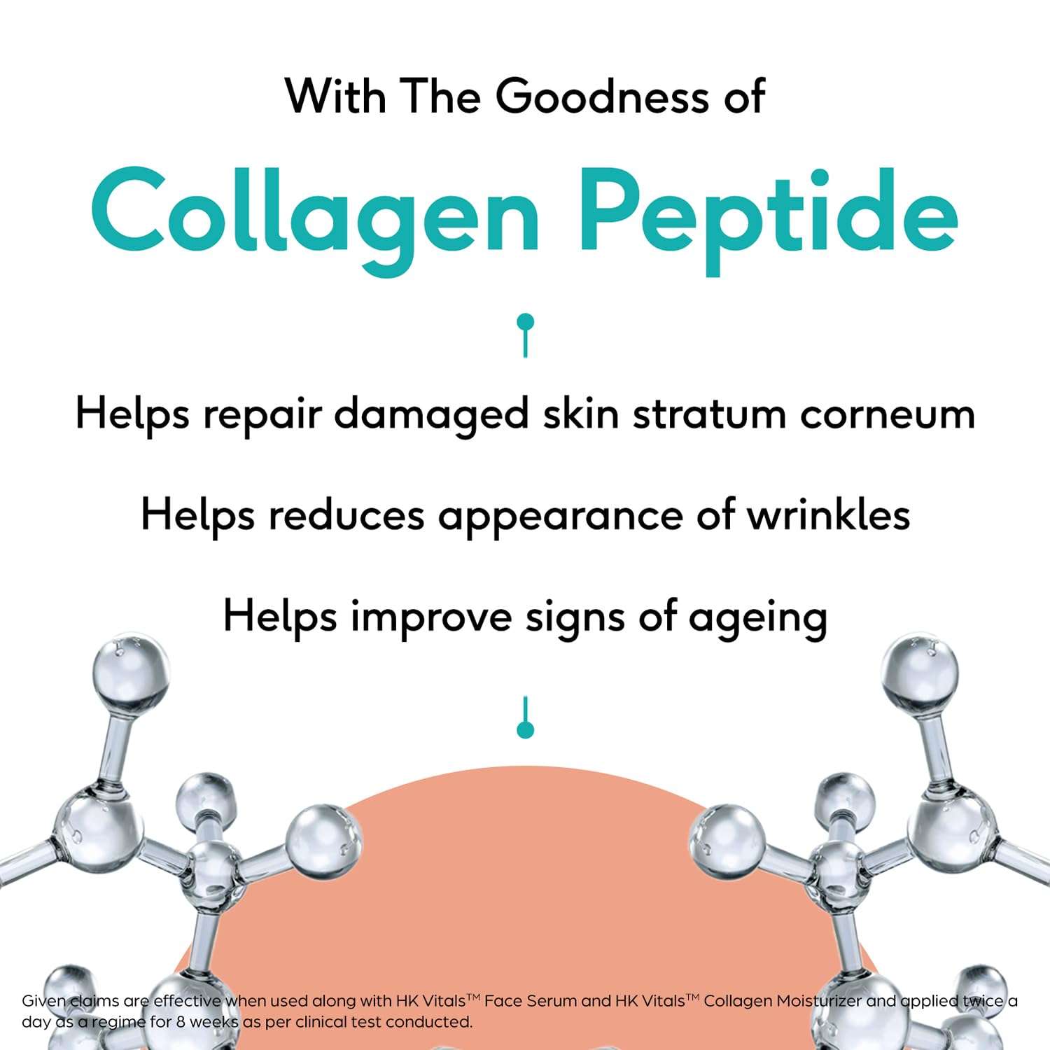 HK VITALS by HealthKart Collagen Face Cleanser with Aloe Vera Extract, Reduces Fine Lines, Wrinkles, & Skin Dullness, All Skin Types, 100 ml 6