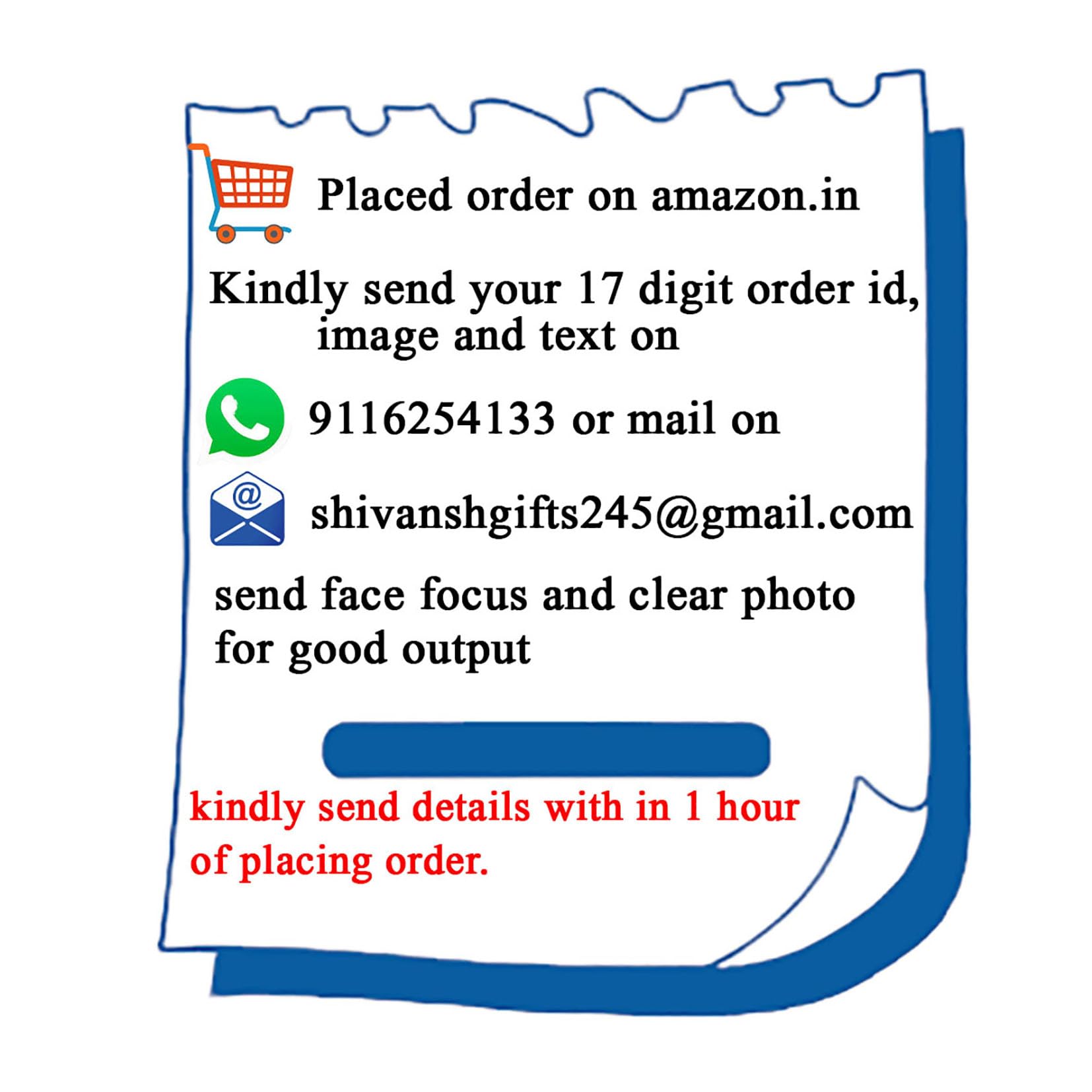 Shivansh Gifts Wooden Engrave Photo Plaque,Anniversary Gift,Customize Gift For Wife/Husband (8 x 6 Inch) 3