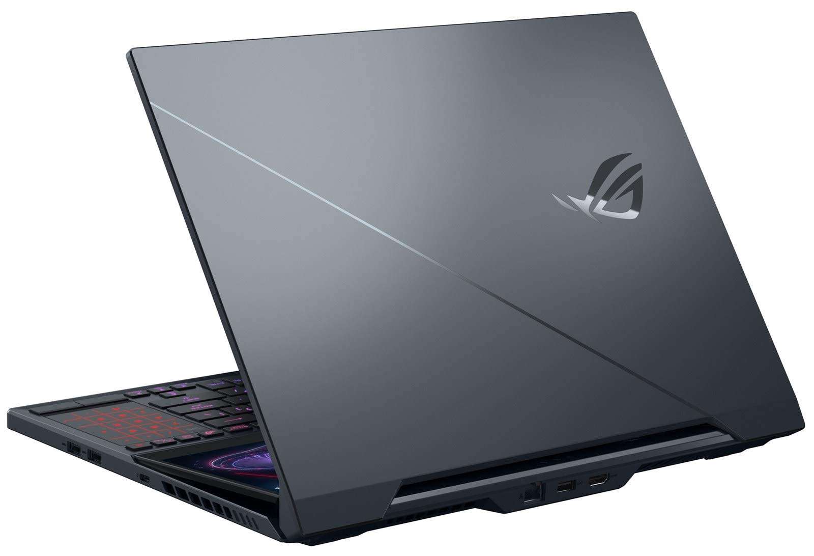 ASUS ROG Zephyrus Duo 15 Gaming Laptop, 15.6” 300Hz FHD IPS Type, NVIDIA GeForce RTX 2080S Max-Q, Intel Core i9-10980HK, 16GB DDR4, 1TB PCIe SSD, Per-Key RGB, Thunderbolt 3, Win10 Pro, GX550LXS-XS96 6