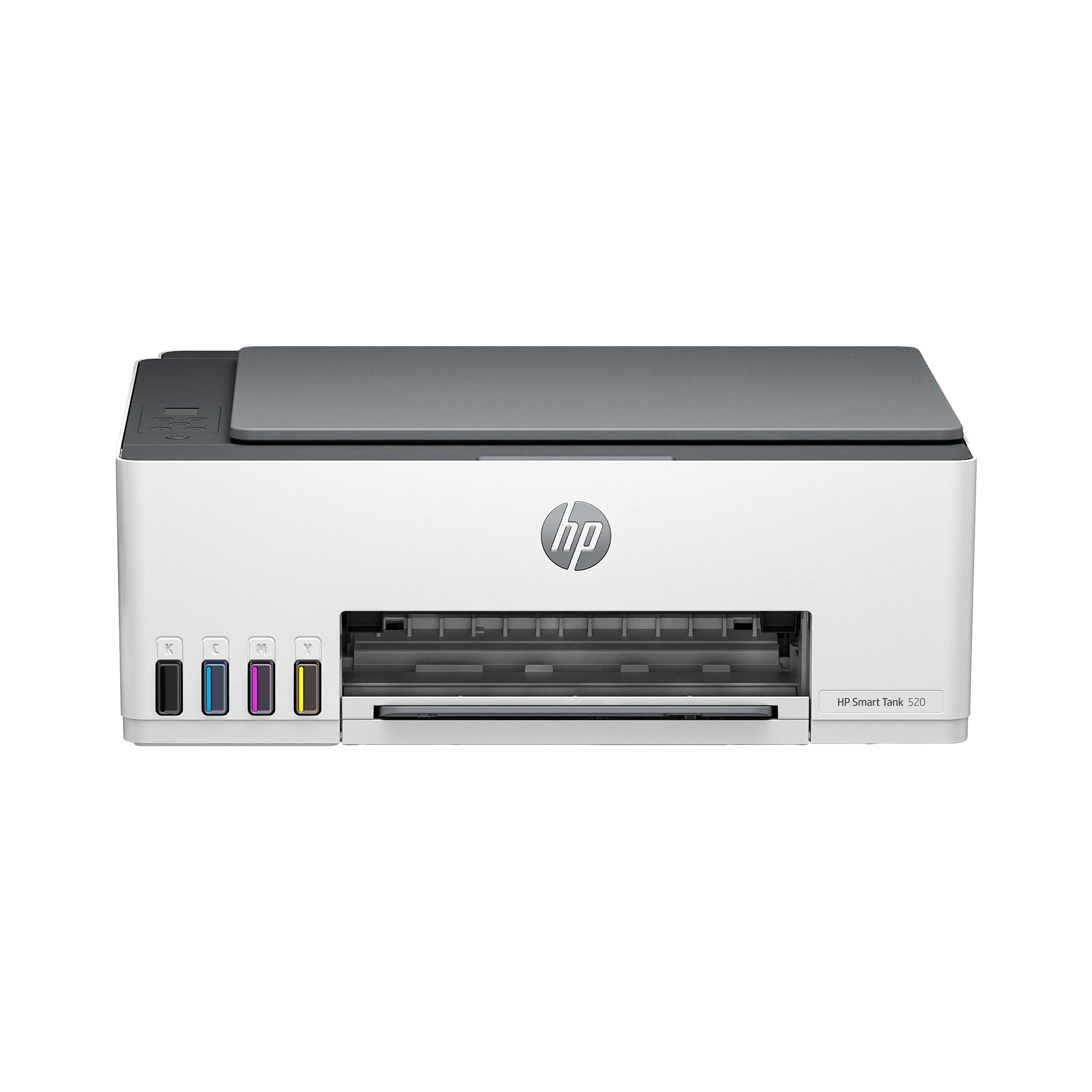 HP Smart Tank 520 All-in-one Colour Printer with 1 Extra Black Ink Bottle (Upto 12000 Black and 6000 Colour Prints) and 1 Year Extended Warranty with PHA Coverage.Print, Scan & Copy for Office/Home 1