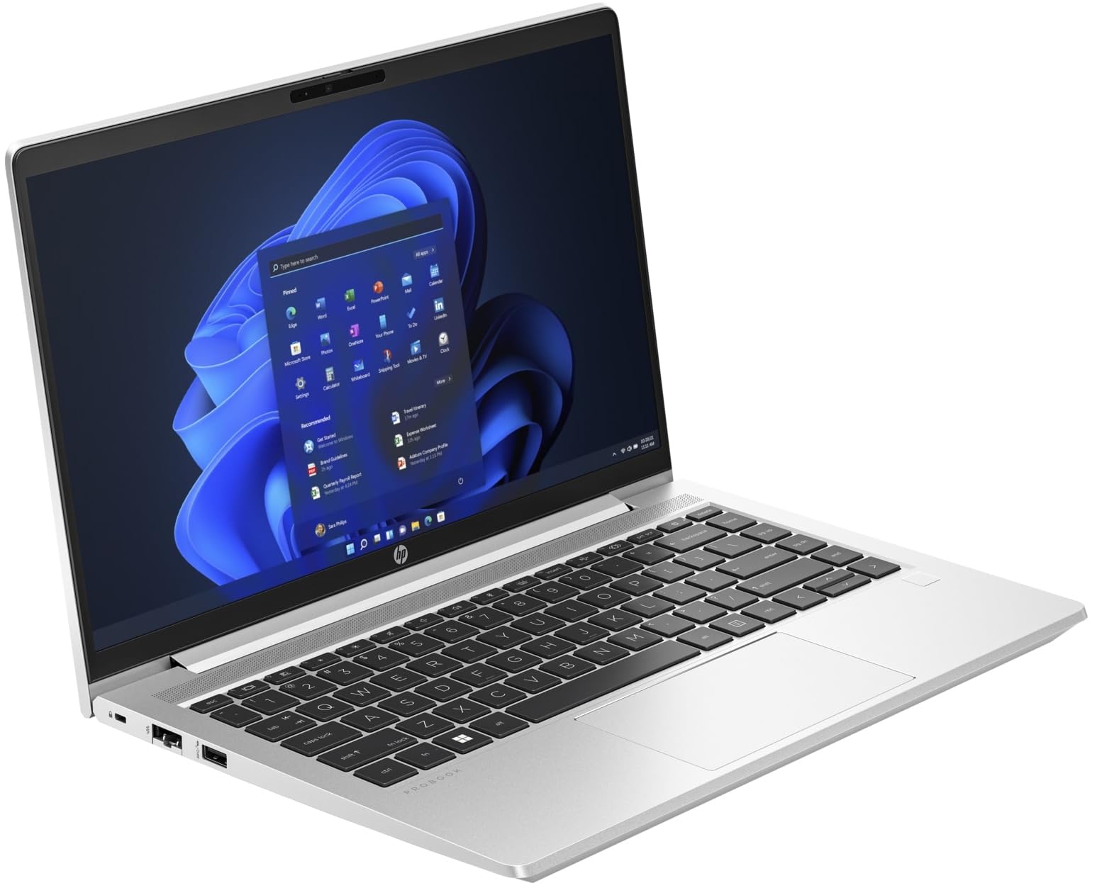 HP ProBook 440 G10 Home & Business Laptop (Intel i7-1355U 10-Core, 32GB RAM, 1TB PCIe SSD, Intel UHD, 14.0" 60 Hz Full HD (1920x1080), Fingerprint, WiFi, Bluetooth, Win 10 Home) with USB-C Dock 3