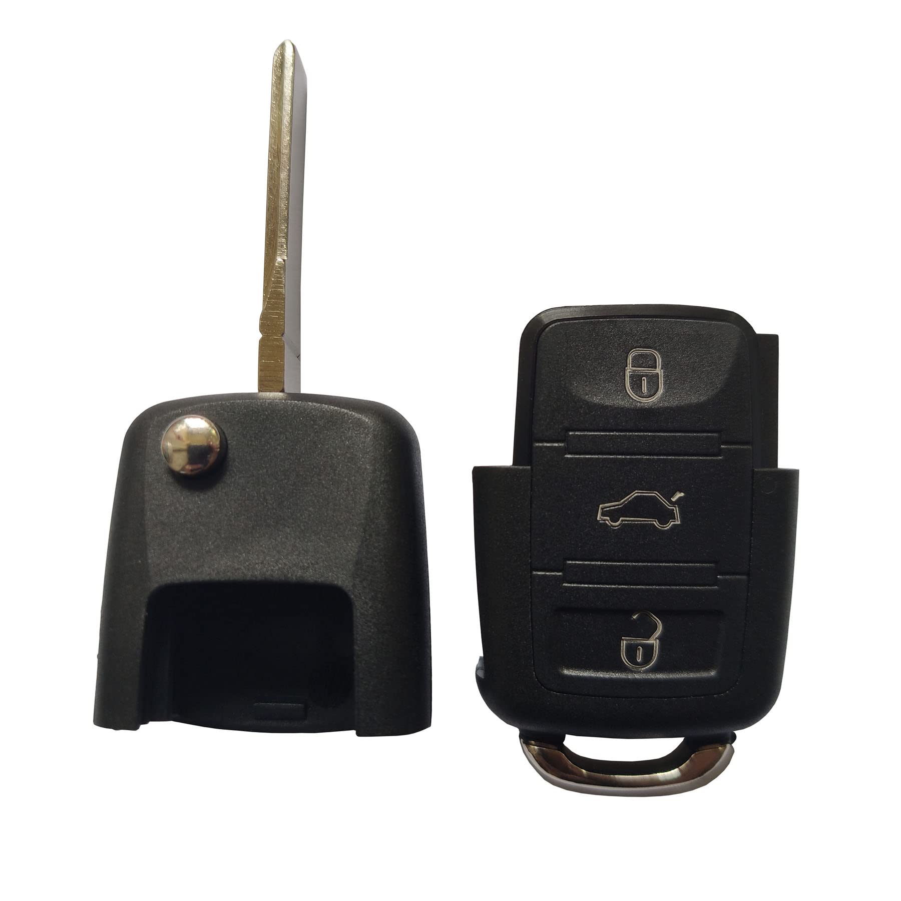 BFBFBFB BINFHONG Silicone Flip Key Fob Remote Cover Case Protector Holder Keyless Entry Fit for VW Volkswagen Remote Key Fob Shell 2