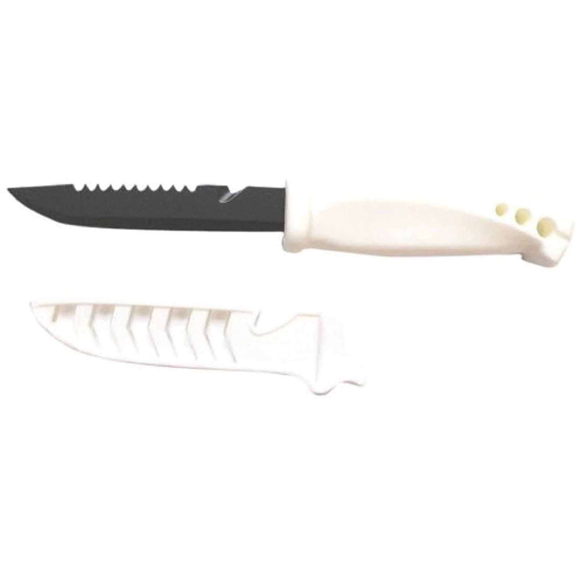 Gambler Evolution Bait Knife (White/Black, 4-Inch) 1