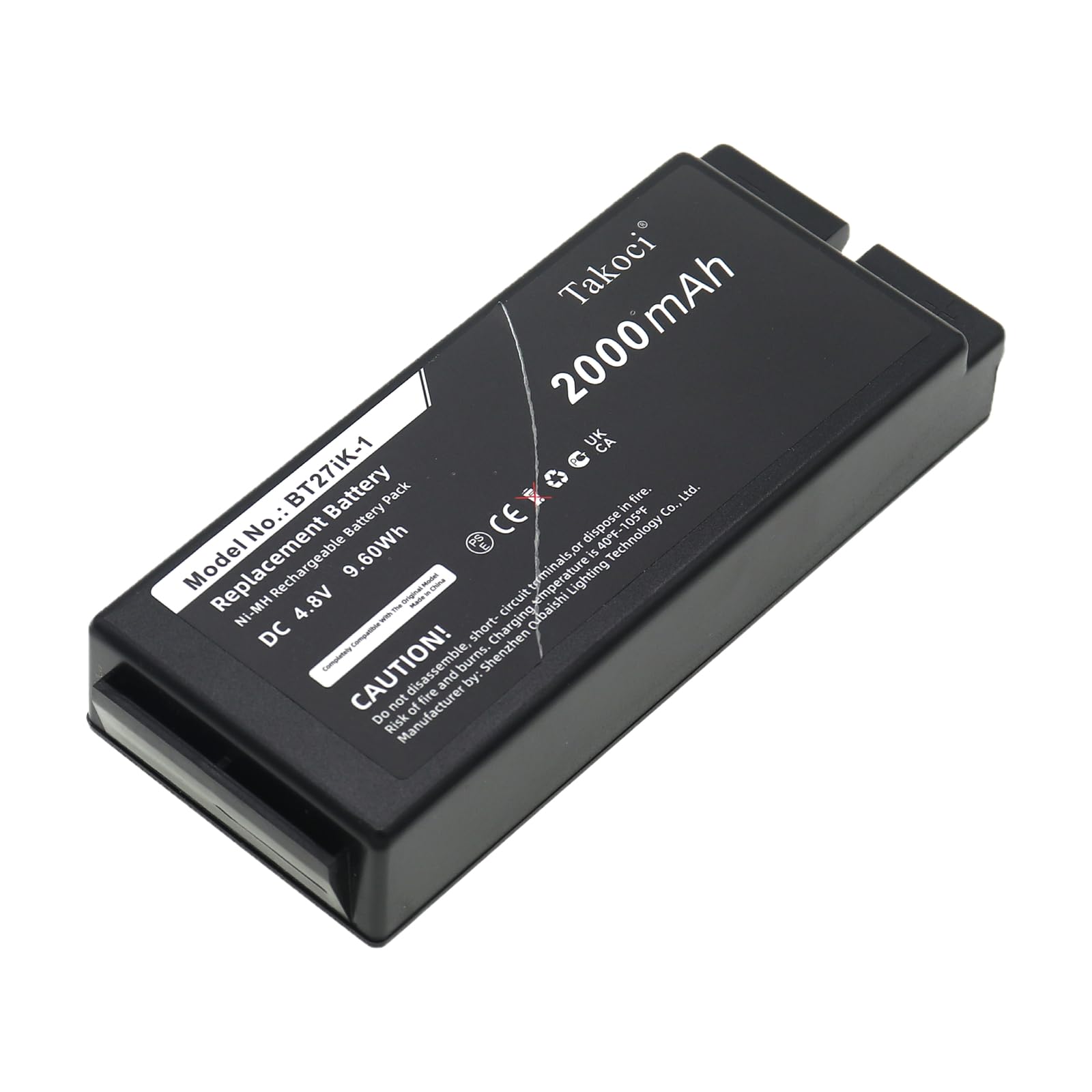 Youejoeq Replacement Battery for IKUSI IK3 transmitters, IK4 T70/3 T70/4 T70/8 TM70/3 TM70/8 Remote Control Transmitter,fits Part No. 2305271, BT24IK 2000mAh / 9.60Wh 6