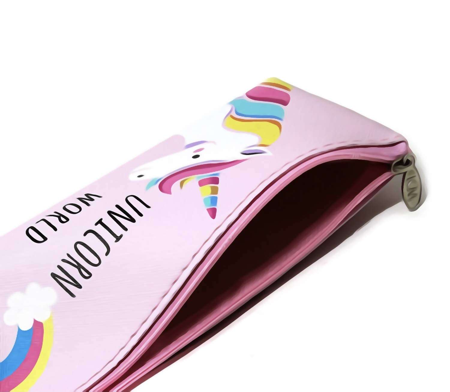 ShubhKraft Return Gifts in Bulk Unicorn Soft School Supply Multipurpose Zipper Pouch Water Resistantorganizer Handy Stationary Pouch/Makeup Kit/Cosmetic Pouch Stationery Pouch for Girls (Pack of 15) 4