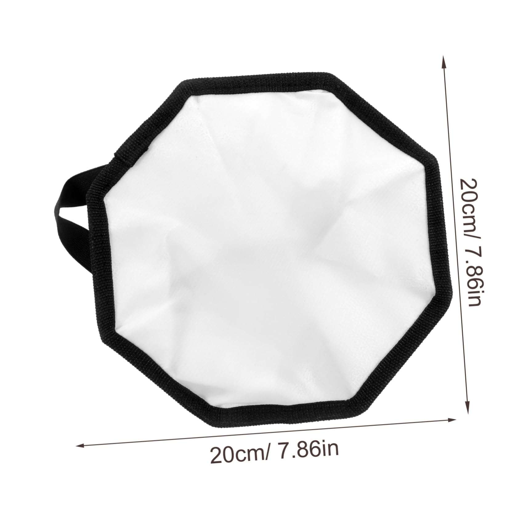 DOITOOL Camera Lamp Softbox Camera Flash Selfie Light LED Stand Flashes Kit Cube Clip Bright USB Rechargeable Picture Cover Video Backdrops Photostick Studio Flash Reflector Diffuser Iron 3