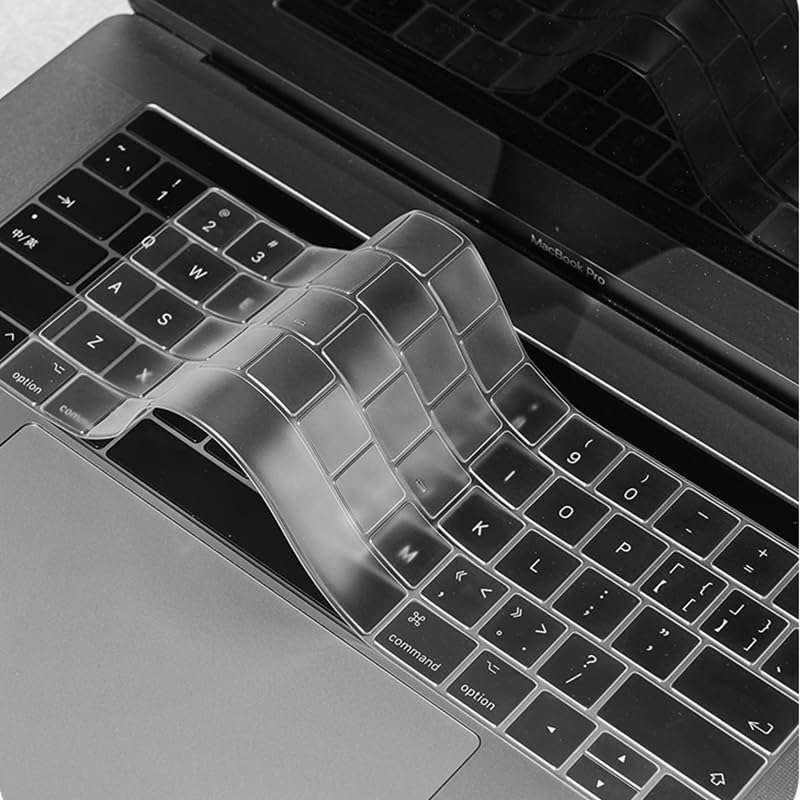 iCare Keyboard Protector 2023 MacBook Air15 M2 Chip A2941 Ultra-Thin Desktop PC Silicone Keyboard Cover Silicone Cover (Clear) 4