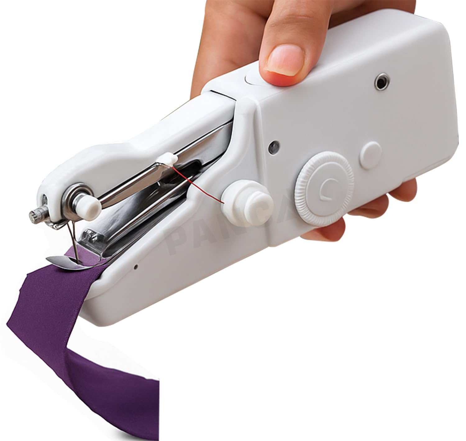 PANCA Handy Stitch Mini Hand Sewing Machine | Portable Stapler Style Silai Machine for Quick Repairs & Home Tailoring | Lightweight Handheld Stitching Tool (Handy Stitch) 1
