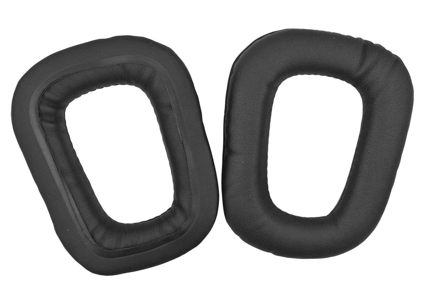 G930 Replacement Pads G935 Earpads Ear Pads Compatible with G930 G935 G35 G430 Wireless Gaming Headset (Black) 3