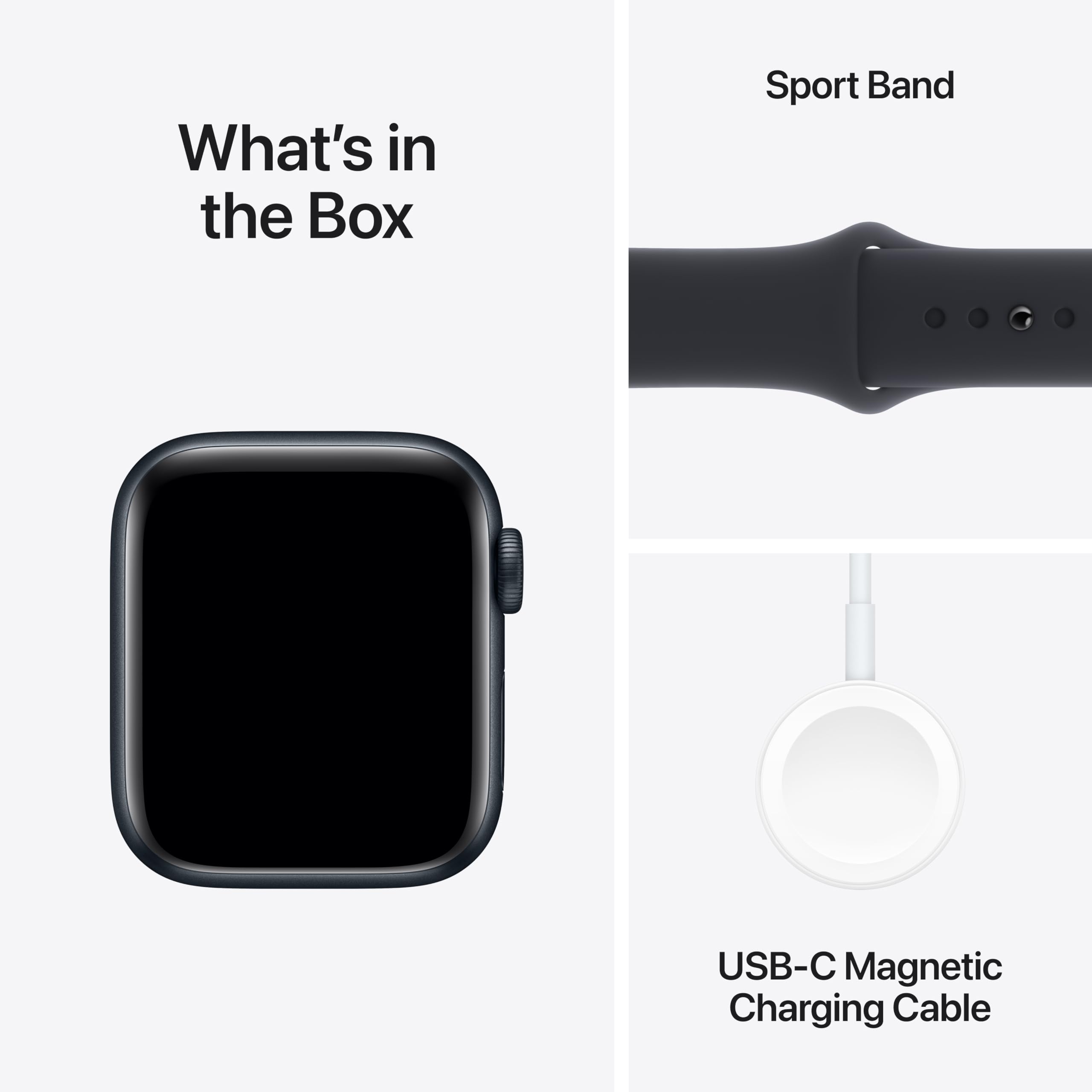 Apple Watch SE (2nd Gen, 2023) [GPS + Cellular 44mm] Smartwatch with Starlight Aluminum Case with Midnight Sport Loop One Size.Fitness & Sleep Tracker,Crash Detection,Heart Rate Monitor,Retina Display 6