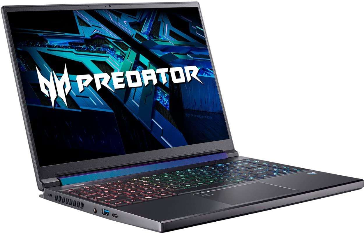 Acer Predator Triton 300 SE 14 Gaming Laptop 14" FHD+ IPS 165Hz 12th Generation Intel 14-Core i7-12700H 16GB DDR4 512GB SSD GeForce RTX 3060 6GB RGB Backlit Fingerprint Thunderbolt Win11 + HDMI Cable 5