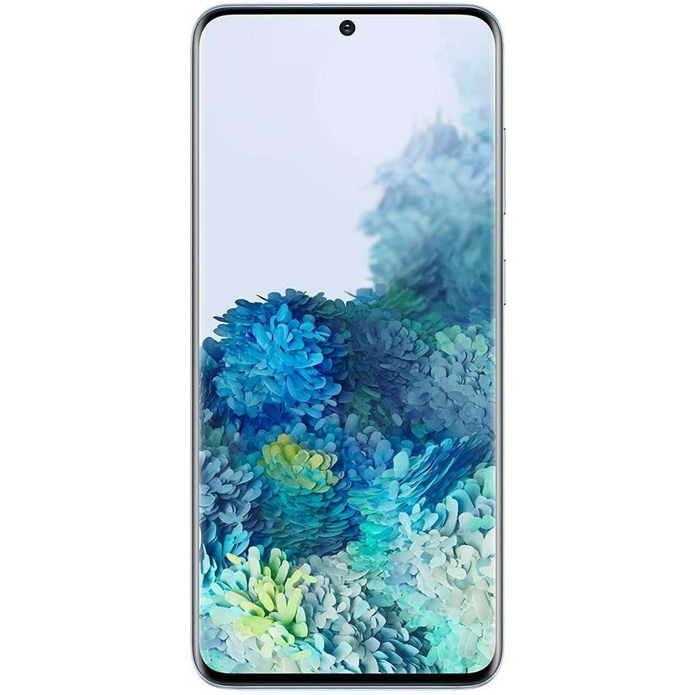 SAMSUNG Galaxy S20 5G (128GB, 12GB) 6.2" 120Hz AMOLED, Snapdragon 865, Canada 5G Only/Global 4G LTE (GSM + CDMA) Unlocked (AT&T, Verizon, T-Mobile, Metro) International Model SM-G981W (Cloud Blue) 3
