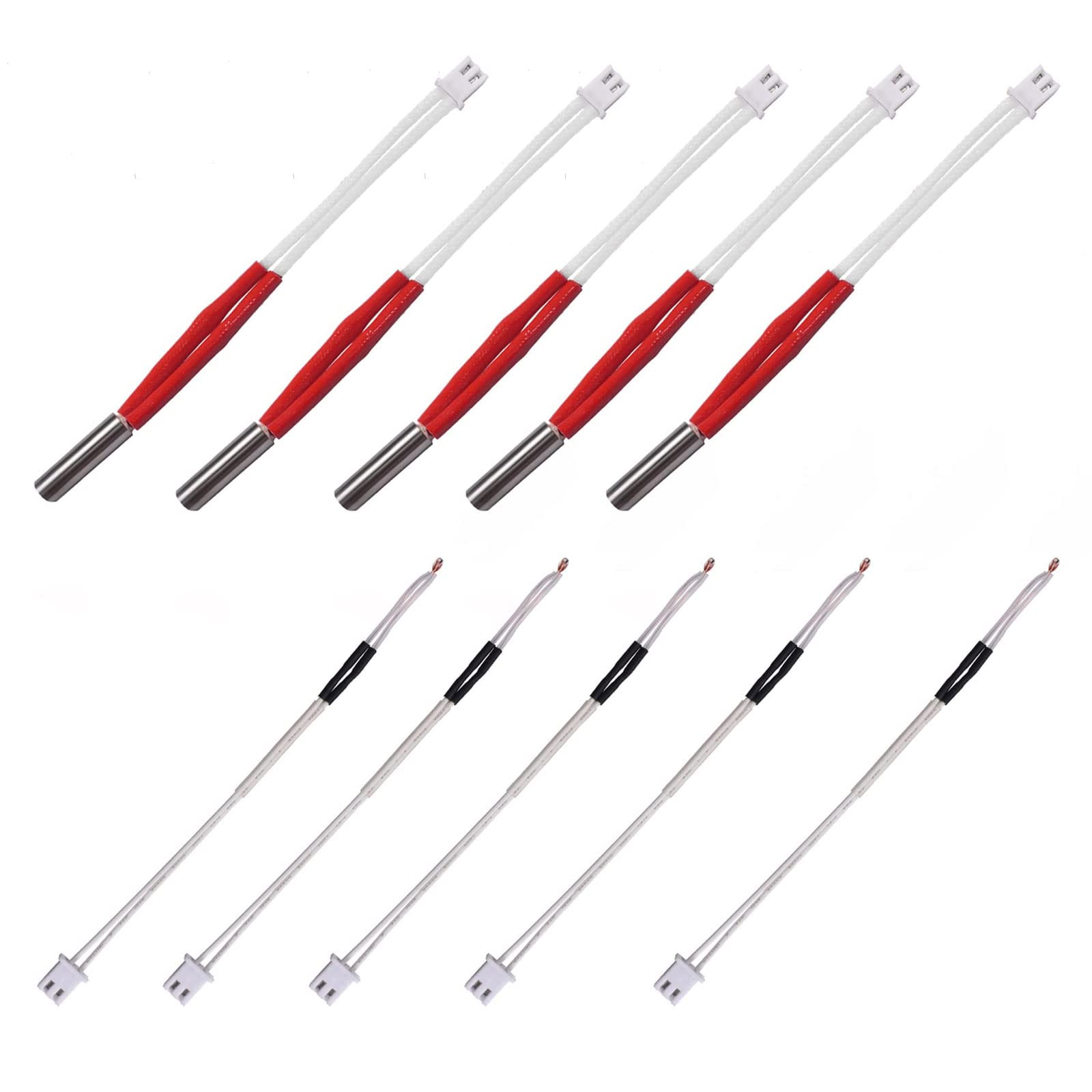 SIMAX3D 6pcs Chiron/Vyper Thermistor 100K and Heater Cartridge 1Meter 3D Printer Accessories for Anycubic Chiron Vyper 3D Printer 1