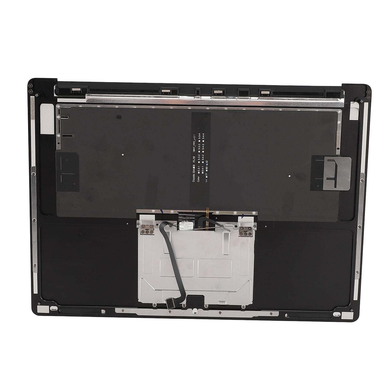 Wisoqu Replacement Keyboard for 15 Inch Laptop, Japanese Layout Laptop Keyboard with Touchpad and C Case, Laptop Palmrest Keyboard Touchpad Assembly Part 5