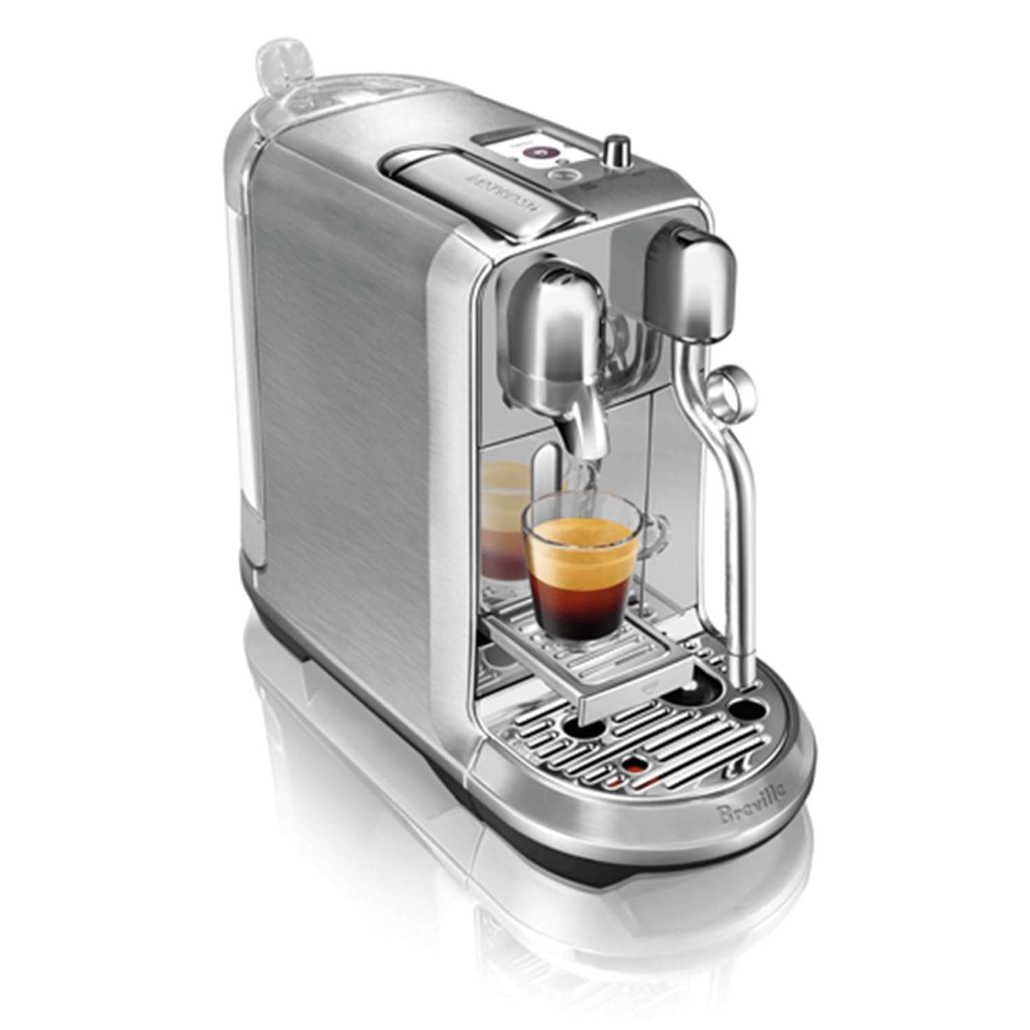 Nespresso Creatista Plus Espresso Machine by Breville, Brushed Stainless Steel 4
