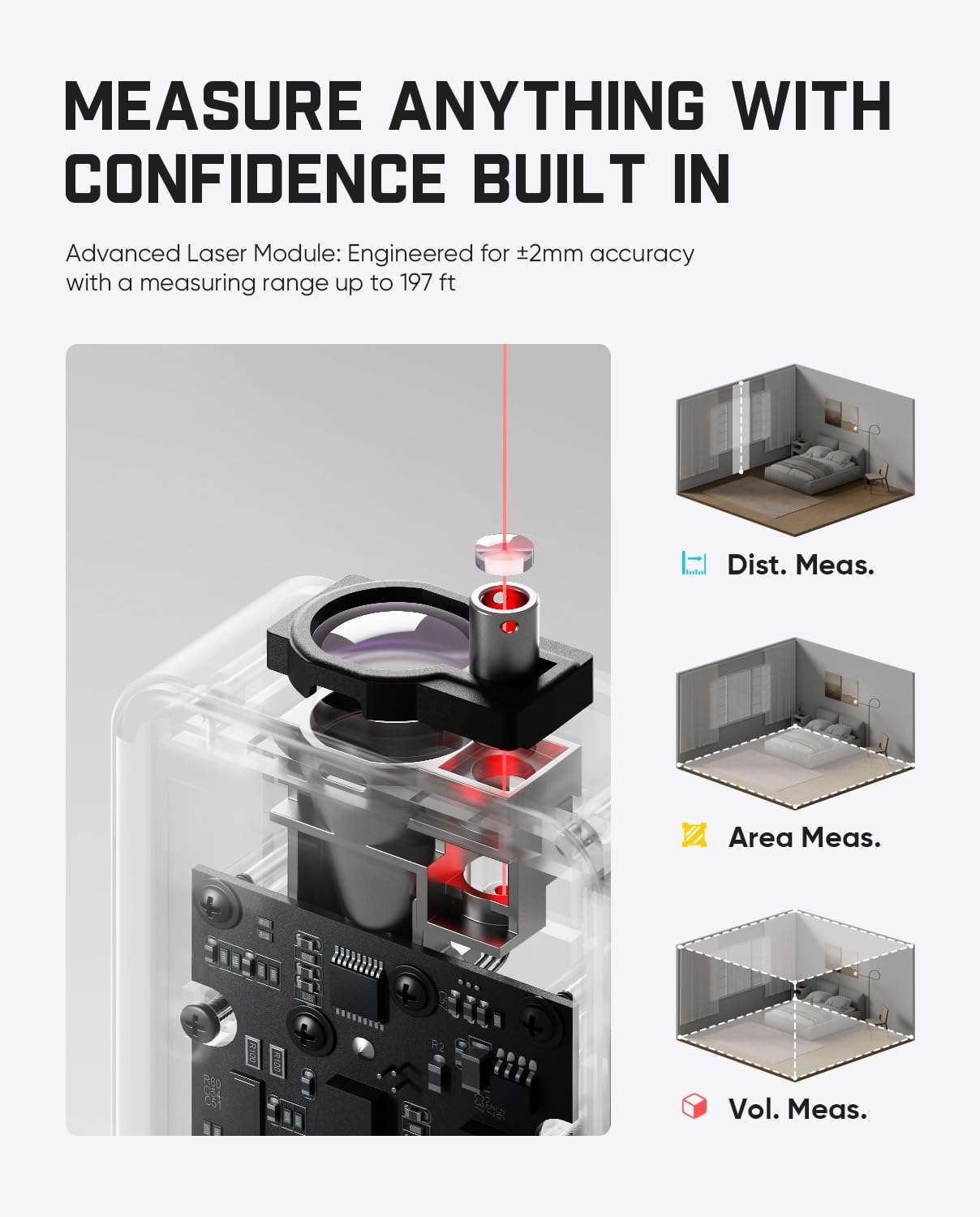 Fanttik A11 Ultra 3-in-1 Laser Measuring Tool & Fanttik M10 ACE Cordless Angle Grinder Brushless 5