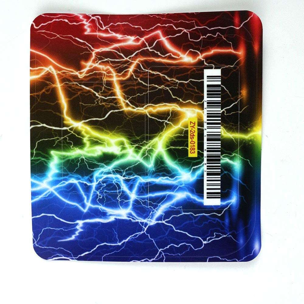 Lightning Design Video Game Vinyl Skin Protective Decal Cover Compatible with Nintendo New 2DS System Console Sticker 2