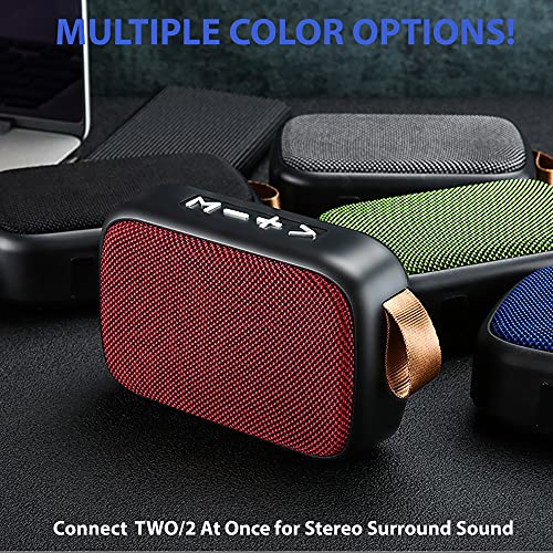 Tek Styz Speaker Compatible with Nokia 7.1 Plus Fabric Design 3W Playtime 6H Indoor, Outdoor Travel (Gray) 4
