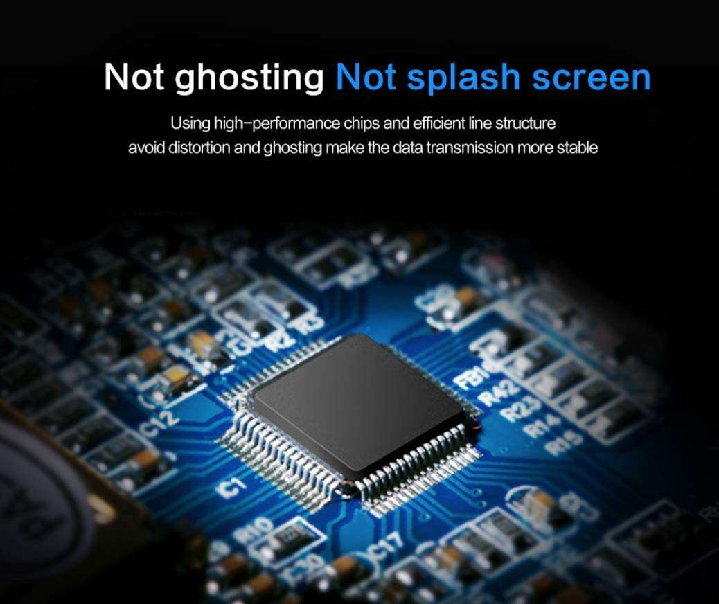 ELECABLE USB to VGA Adapter Cable 16FT/5M Compatible with Mac OS Windows XP/Vista/10/8/7, USB 3.0 to VGA Male 1080P Monitor Display Video Adapter/Converter Cord. (16FT) 6