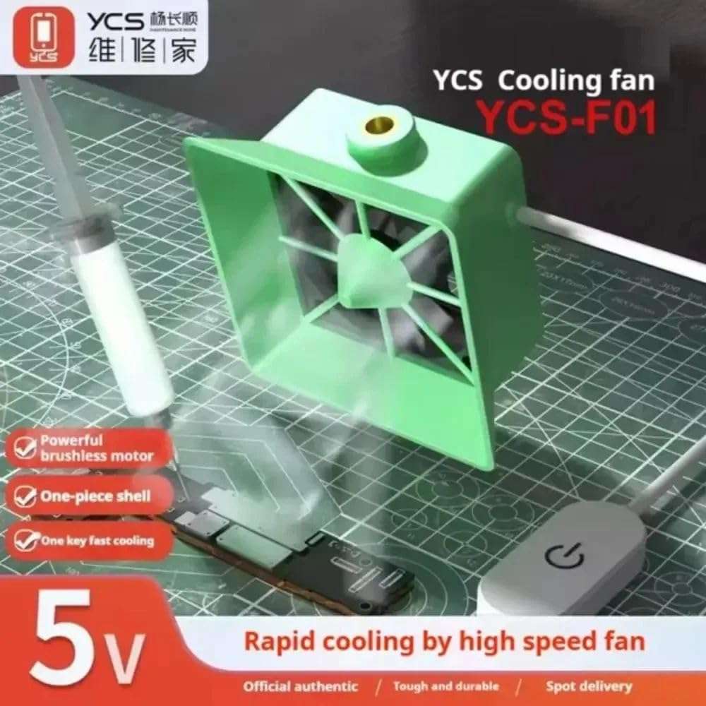 BABATOOLS YCS F01 Fast Cooling Fan Powerful Brushless Motor Ultra Fast Motherboard Cooling Fan CPU Cooling Fan Brushless Fan 3