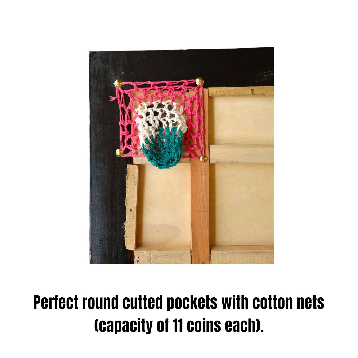 AARAV Champion Carrom Board for Adults 36 inch Full Size with 3 inch Border and 6mm ply, Smooth and Glossy Surface, Comes with Wooden Coins, Striker and Boric Powder, Quality Assured 5