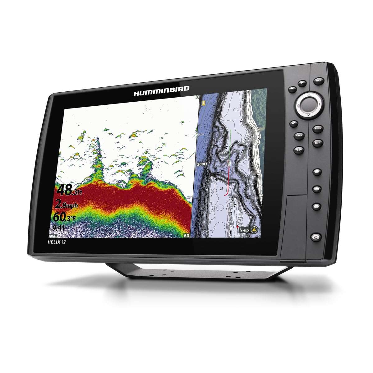 Humminbird 411440-1 Helix 12 Chirp MEGA DI+ GPS G4N 4