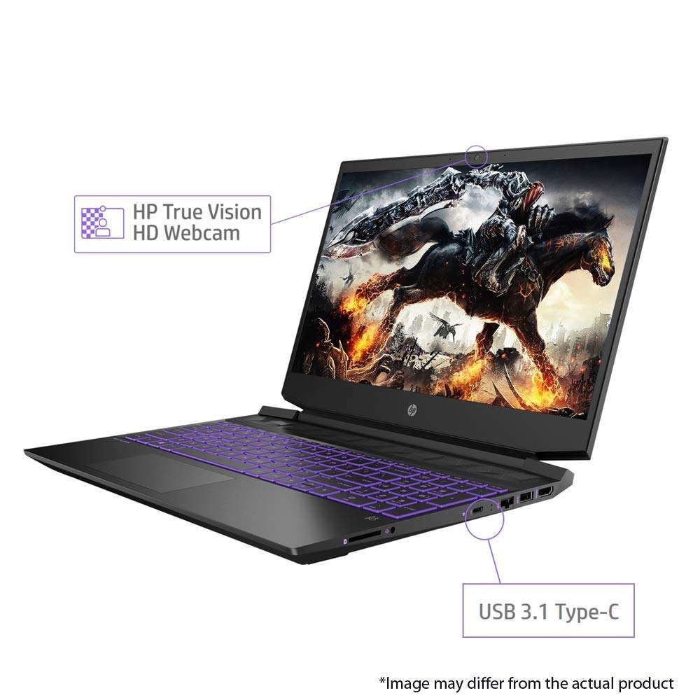 HP 15-ec0043ax Pavilion Gaming 15.6 inch FHD Laptop (AMD Ryzen 5 3550H/8 GB/1 TB HDD + 256 GB SSD/4 GB Nvidia GTX1650 Graphics/Windows 10/MSO/FHD)(15.6 inch) 5