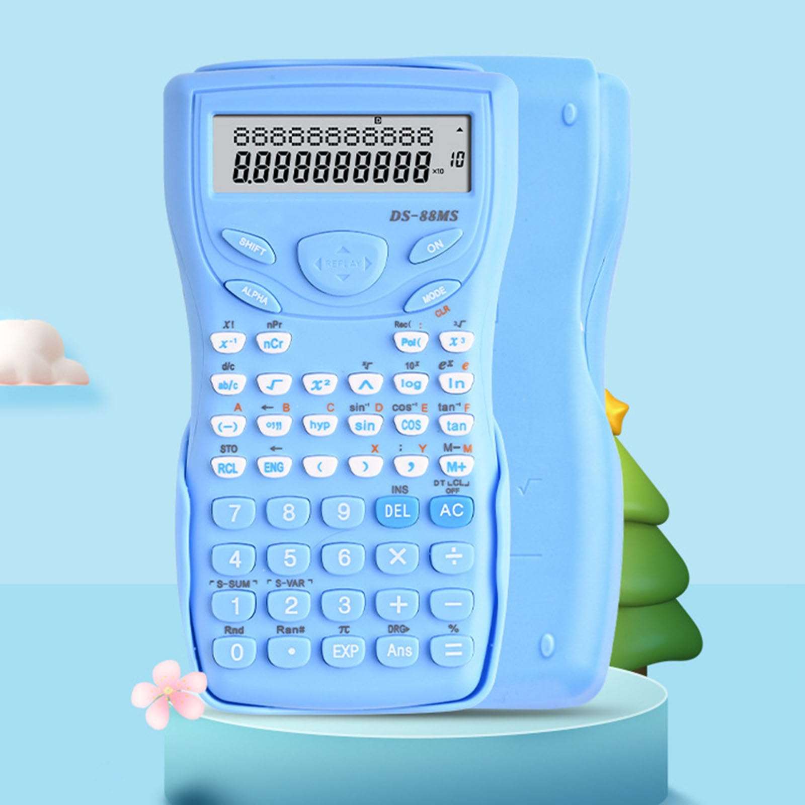 MinnowXY Portable Scientific Calculator 12 Digits Widescreen Multifunctional Exam Tool Function Calculator Professionals 5