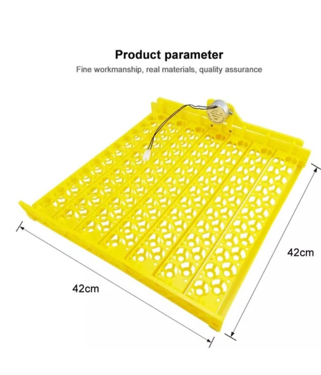 BL Electronics Automatic Incubator Egg Tray Design for 154 Quail Eggs Plastic tray set With AC220V 4W Motor 3